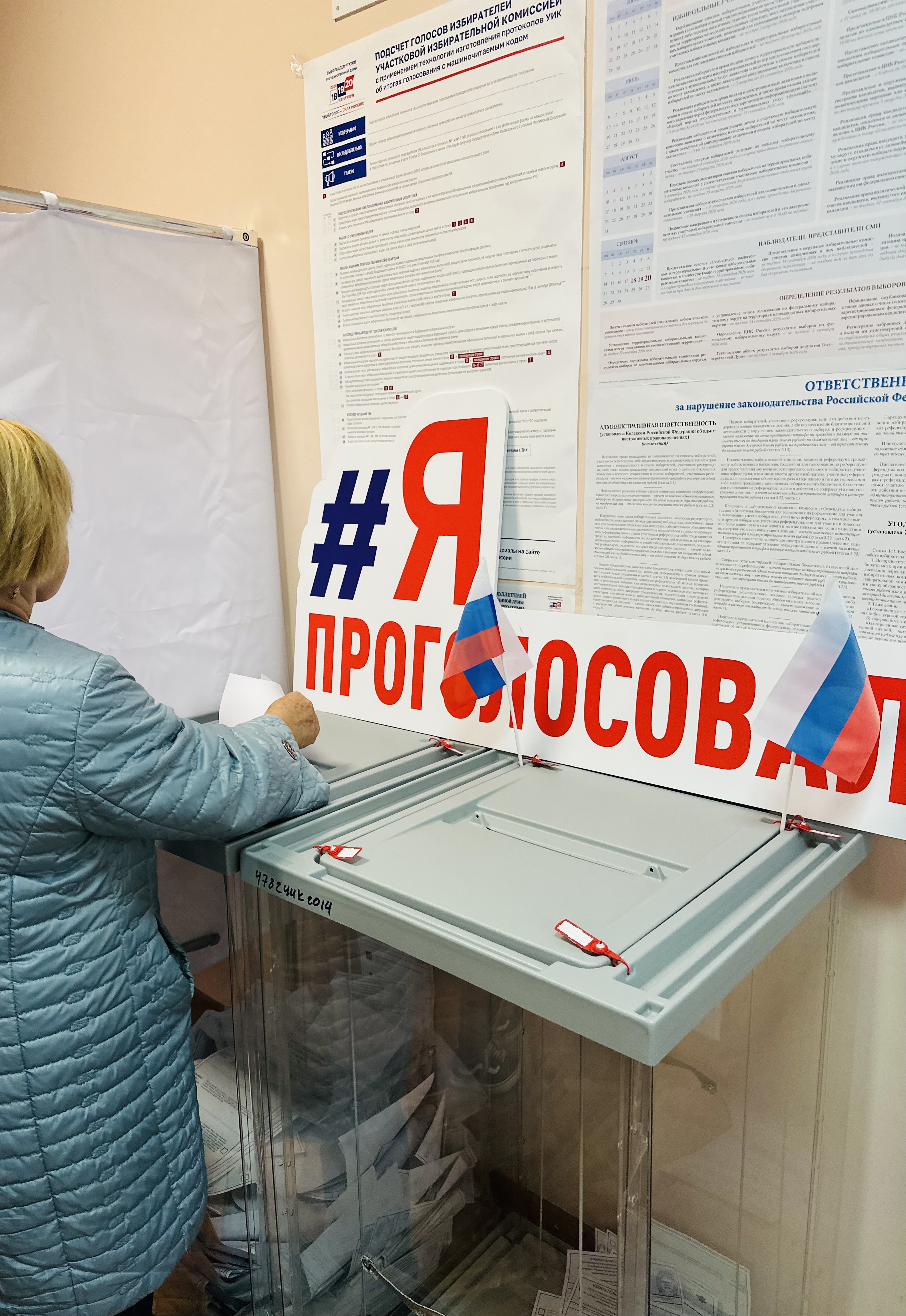 Сообщение — УИК №154, Московская область