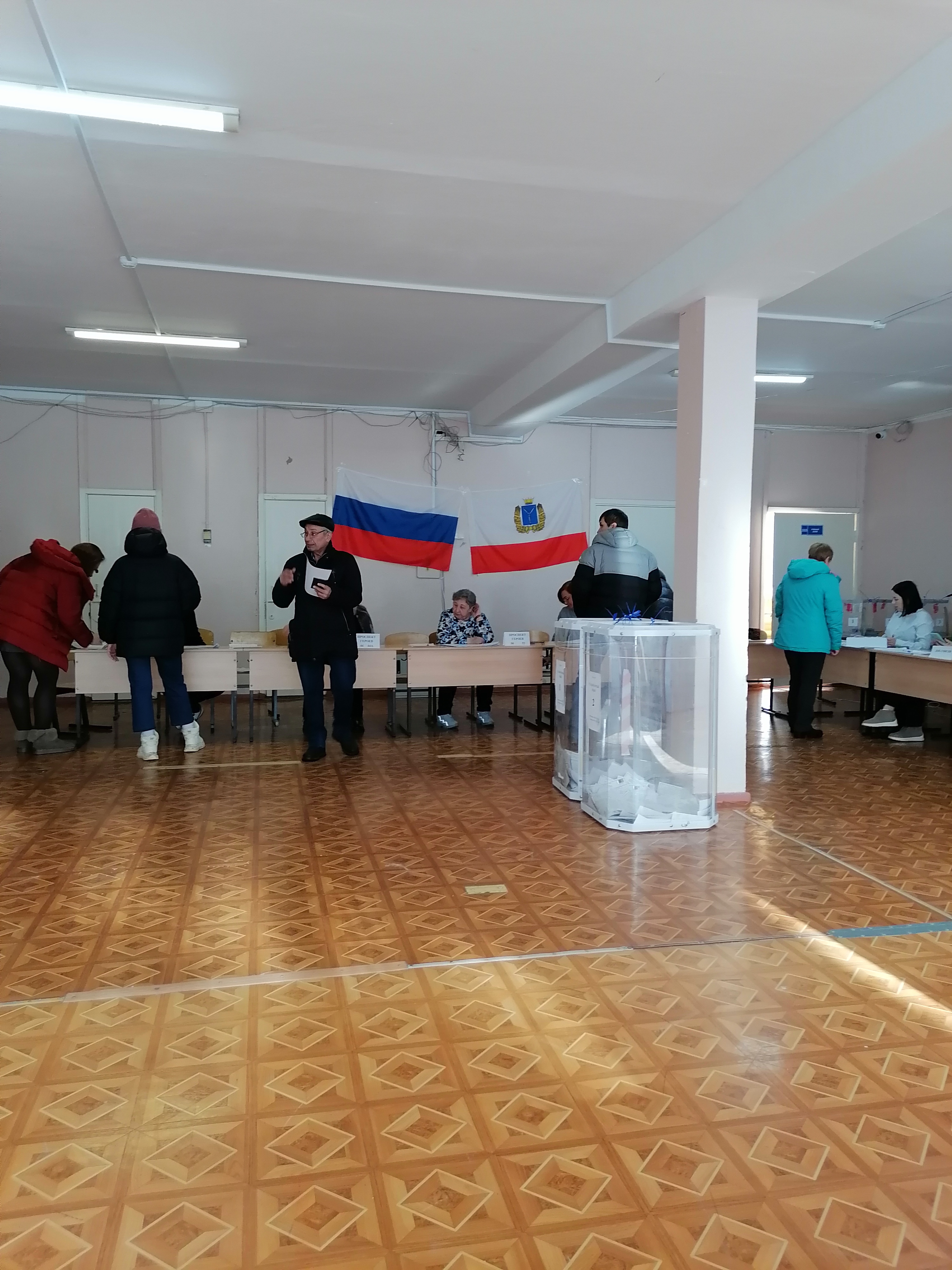 Сообщение наблюдателя — УИК №555, Саратовская область