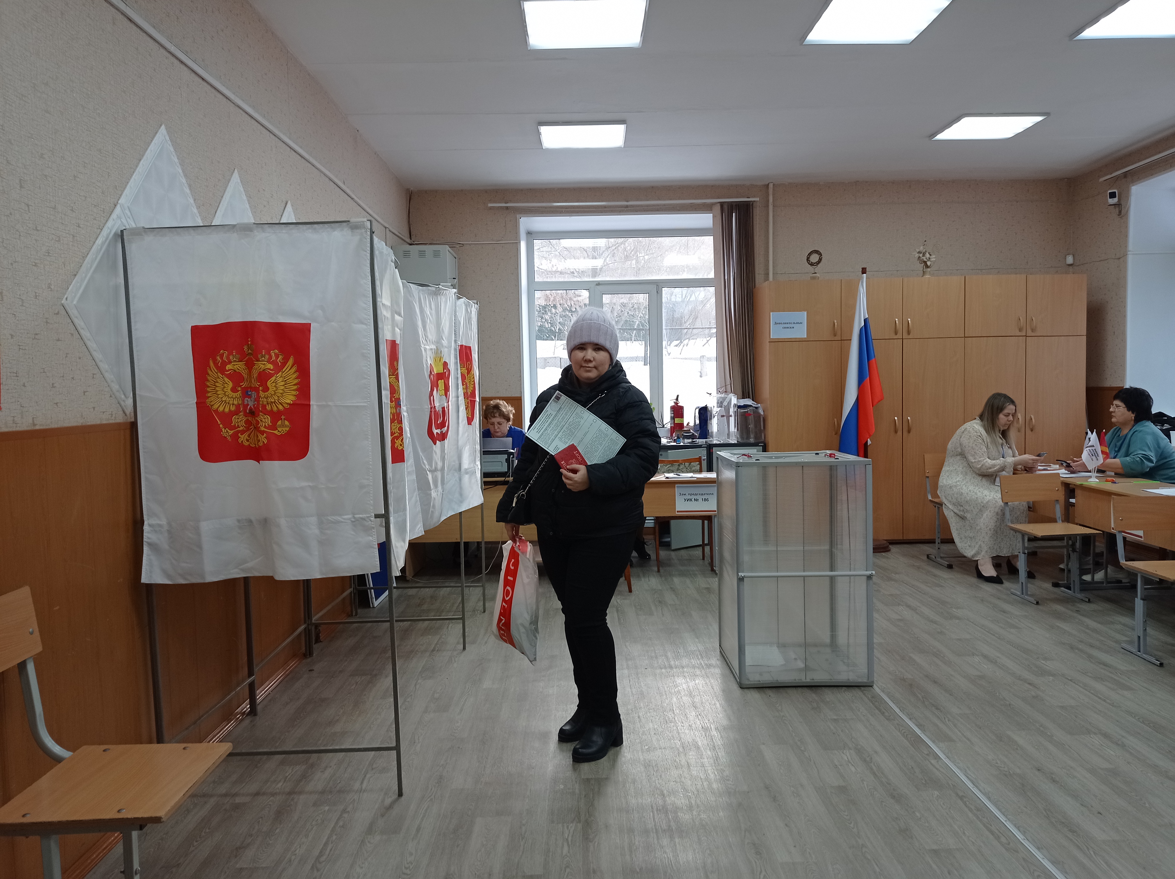 Сообщение наблюдателя — УИК №186, Челябинская область