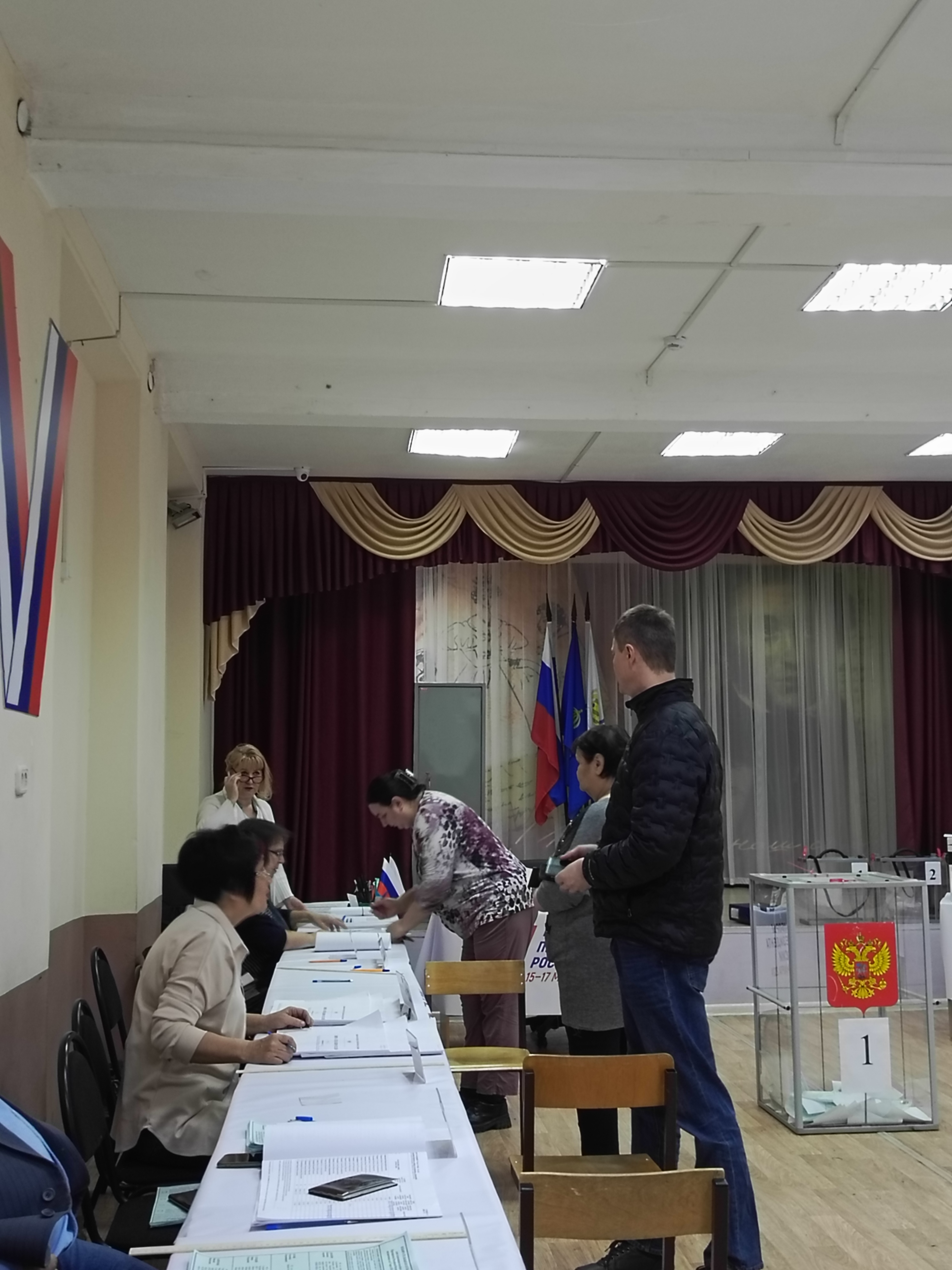 Сообщение наблюдателя — УИК №242, Астраханская область