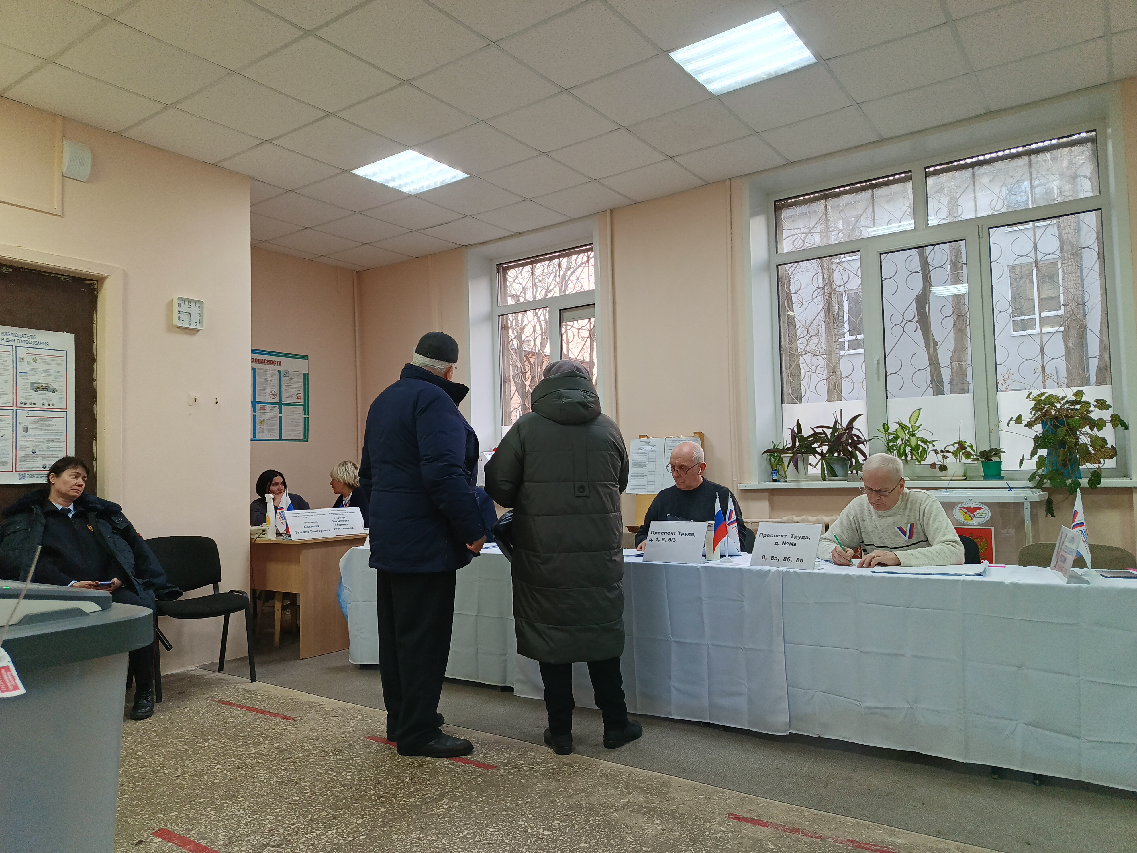 Сообщение наблюдателя — УИК №1038, Воронежская область