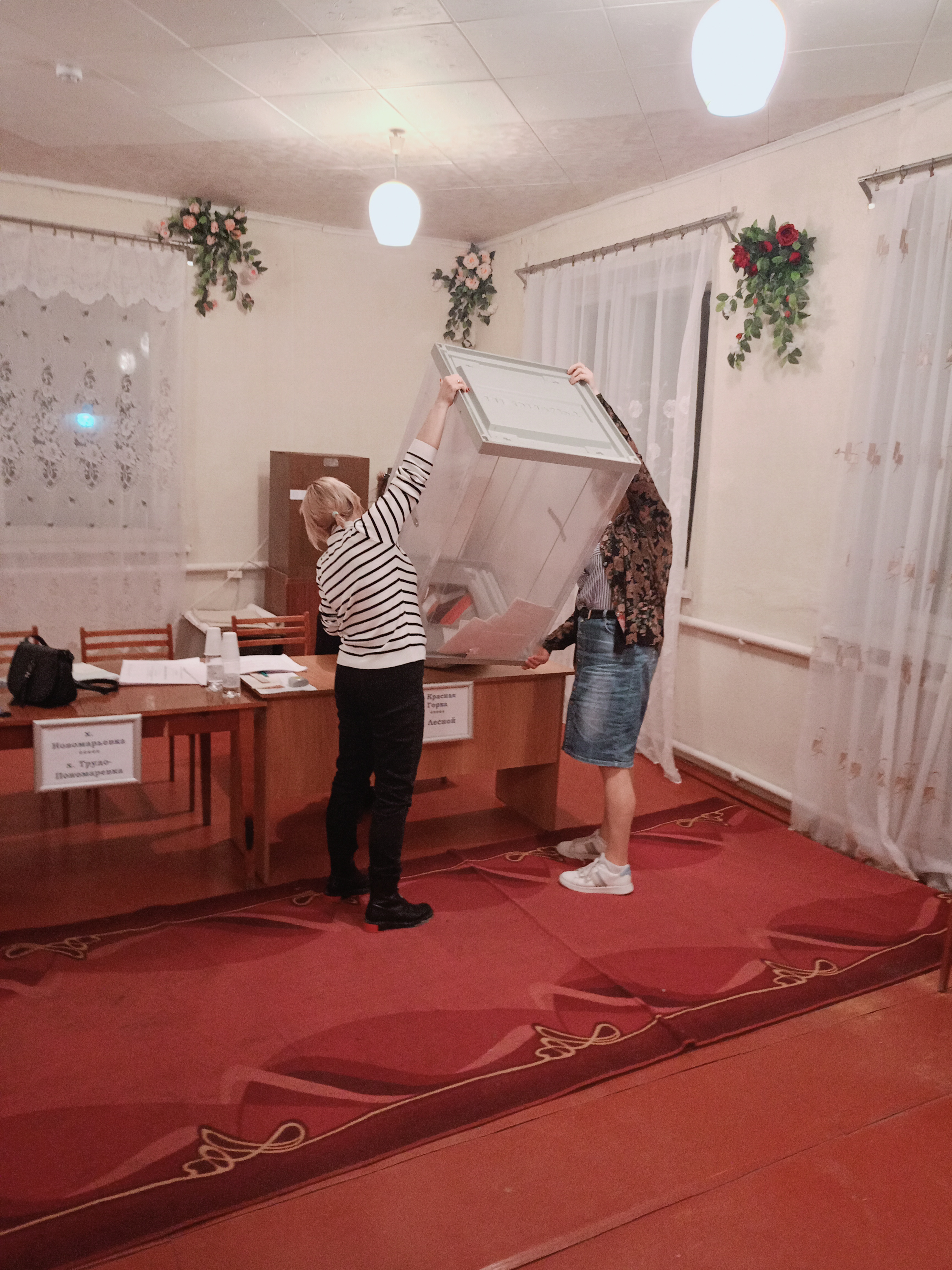 Сообщение наблюдателя — УИК №1098, Ростовская область