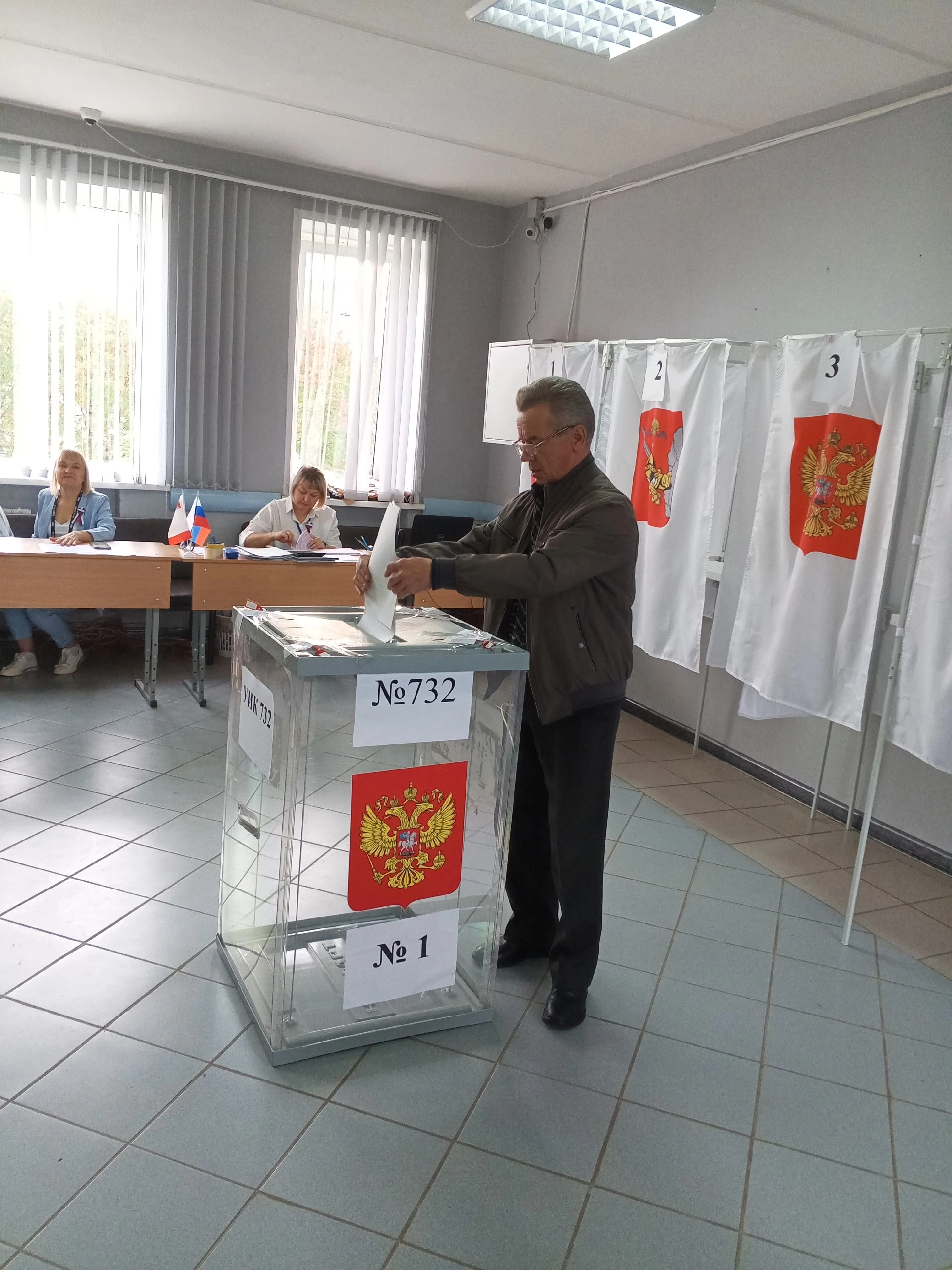Сообщение — УИК №732, Вологодская область