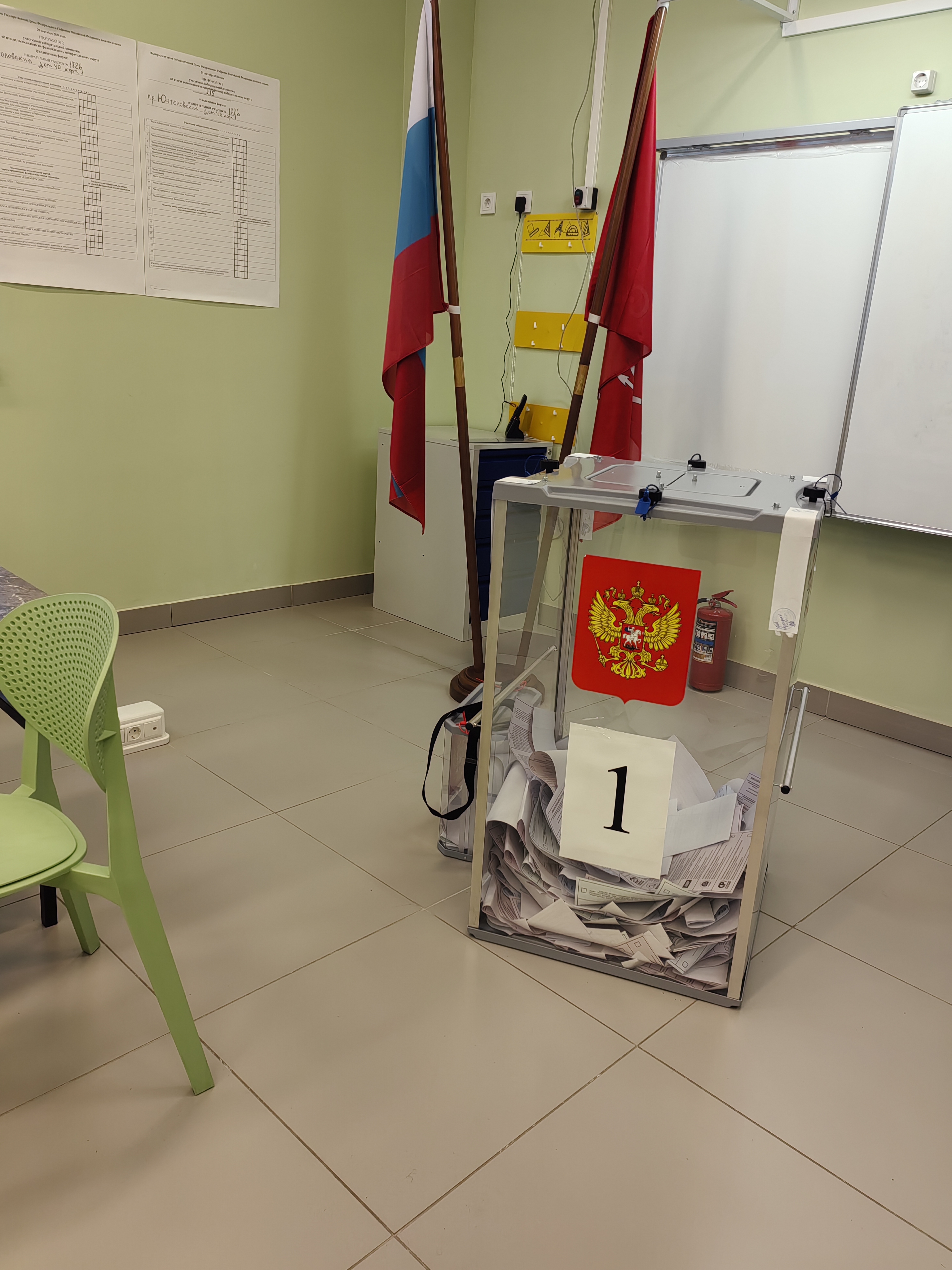 Сообщение — УИК №1726, Санкт-Петербург
