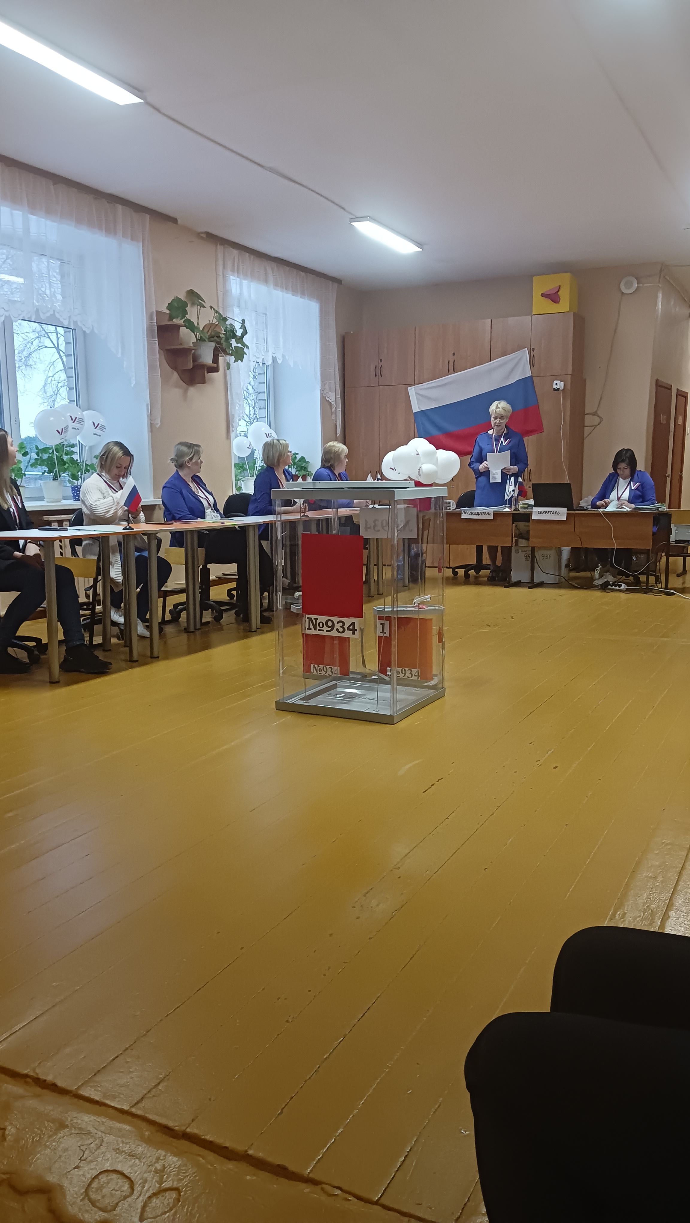 Сообщение наблюдателя — УИК №934, Архангельская область