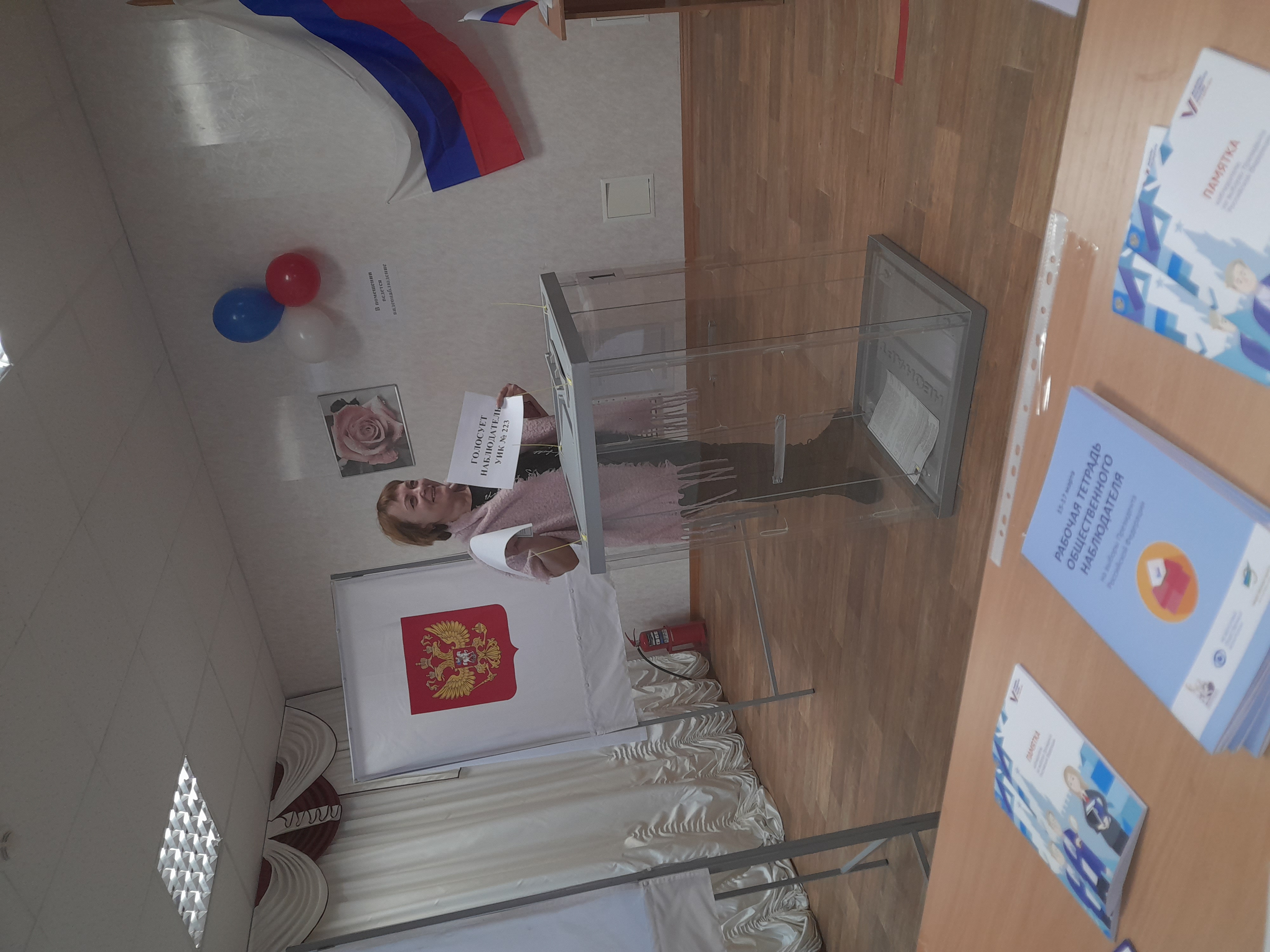 Сообщение наблюдателя — УИК №223, Республика Коми