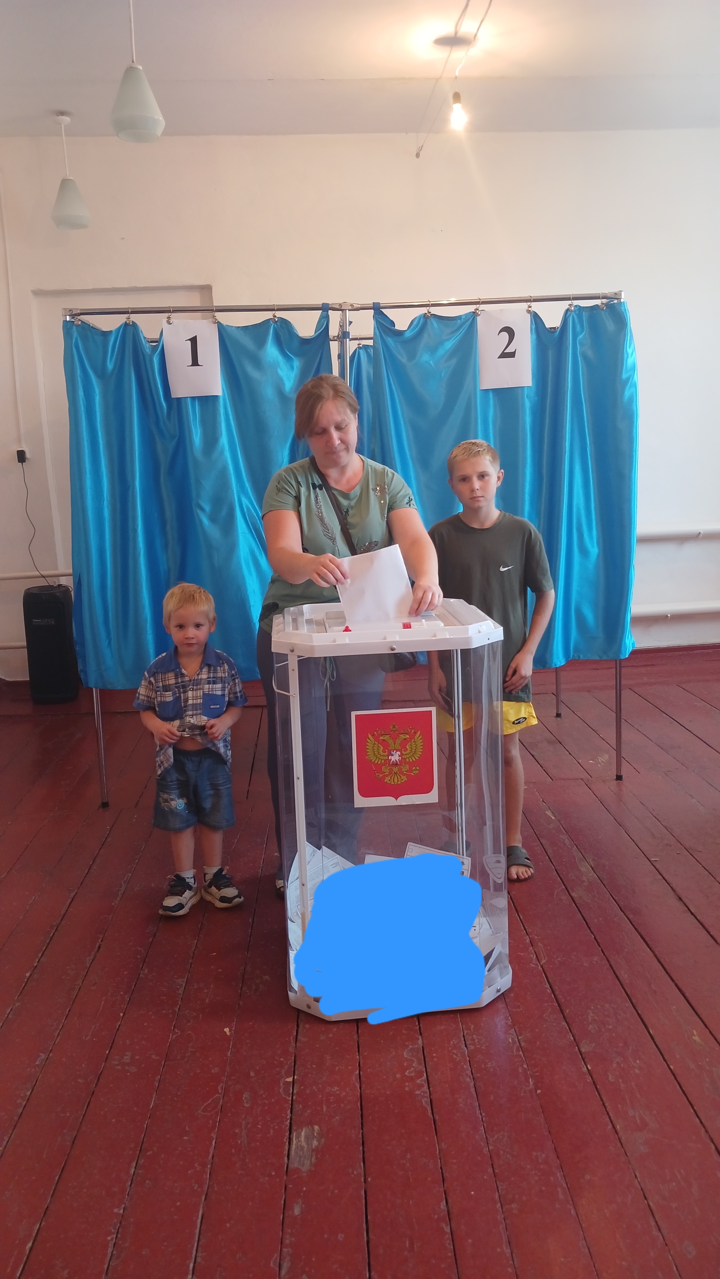 Сообщение — УИК №2902, Воронежская область