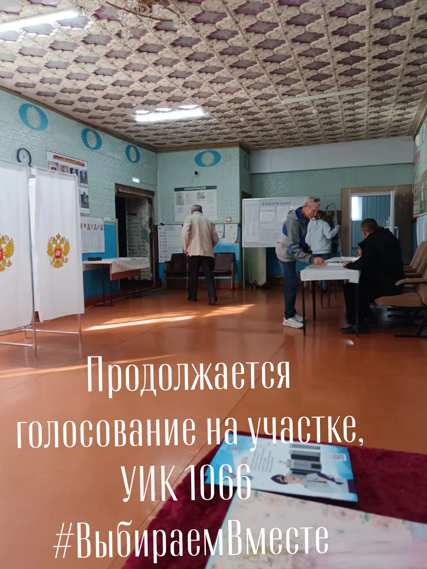 Сообщение — УИК №1066, Алтайский край