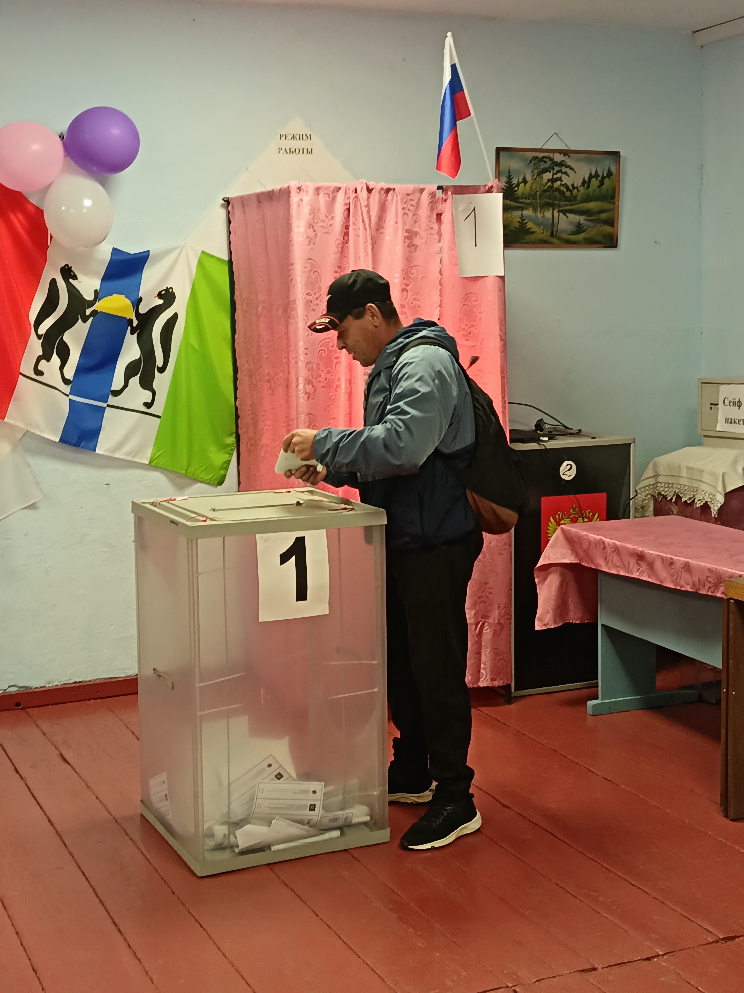 Сообщение — УИК №1233, Новосибирская область