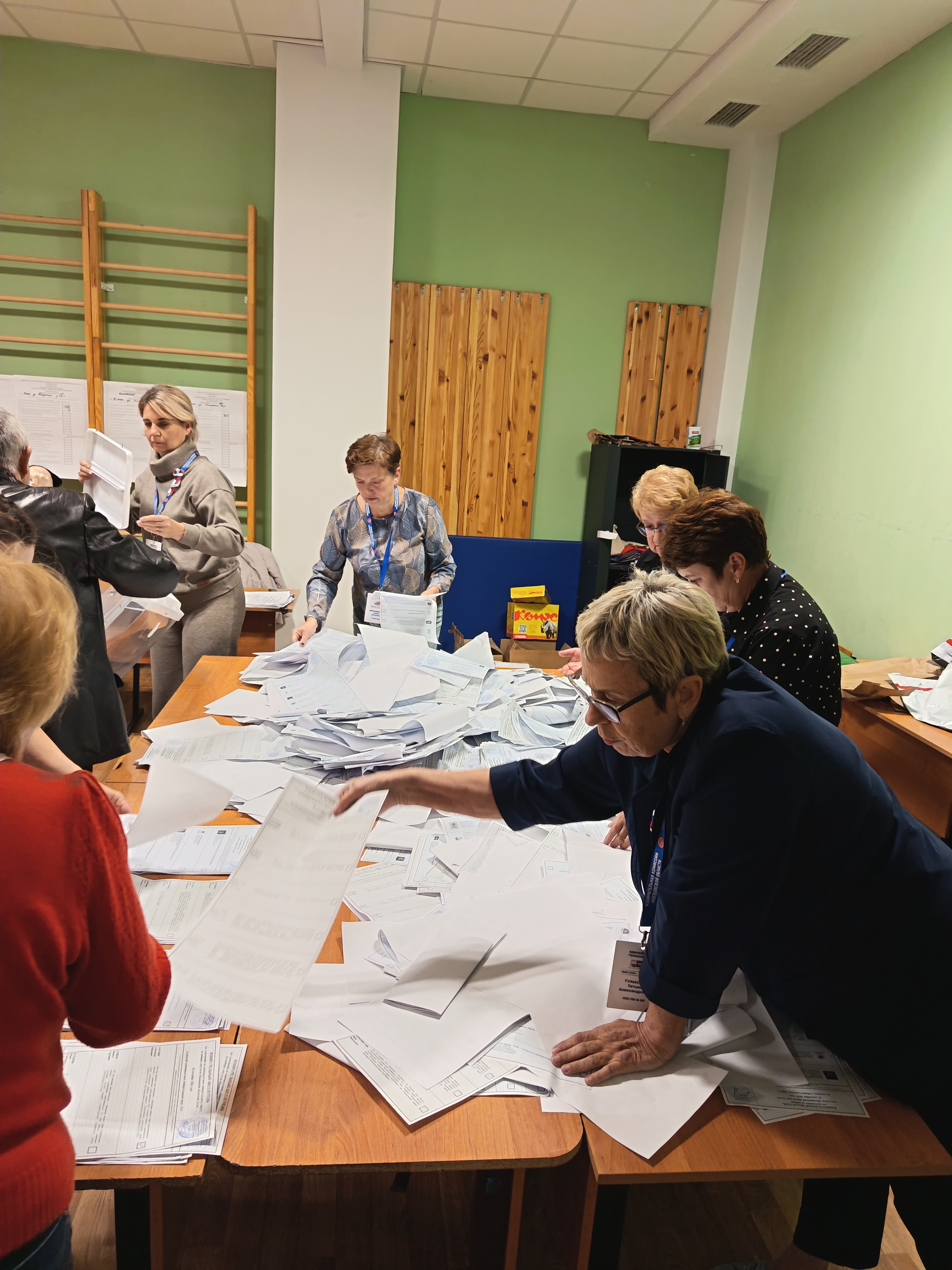 Сообщение — УИК №889, Московская область