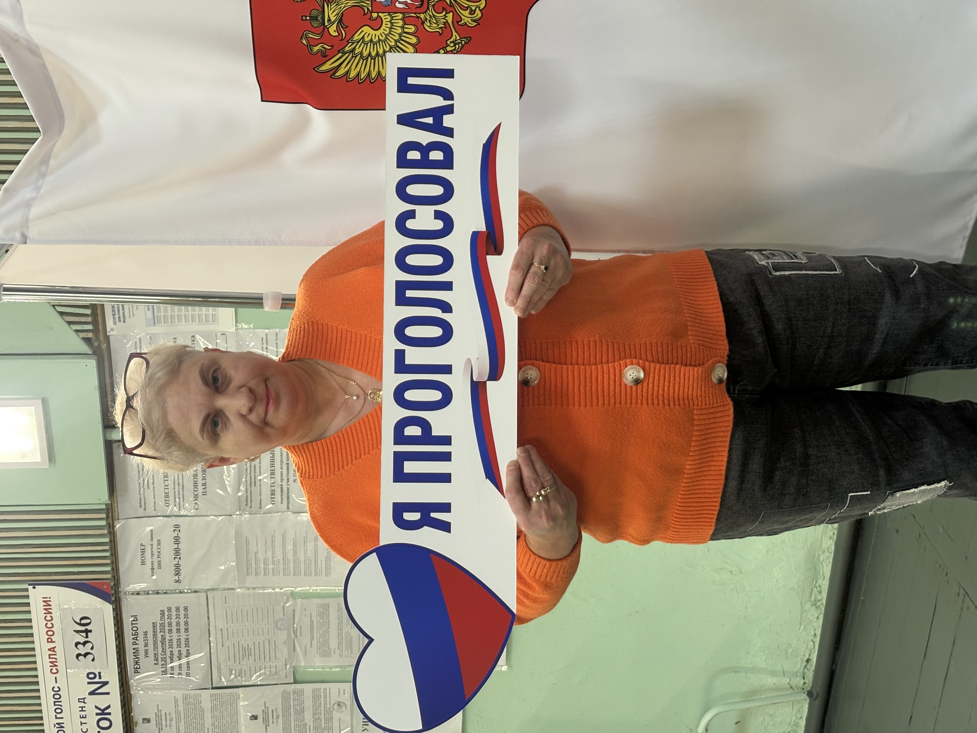 Сообщение — УИК №3346, Московская область
