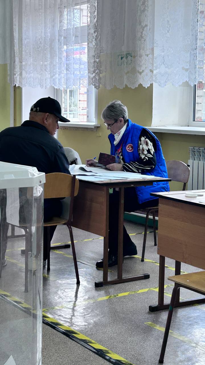 Сообщение — УИК №3320, Московская область