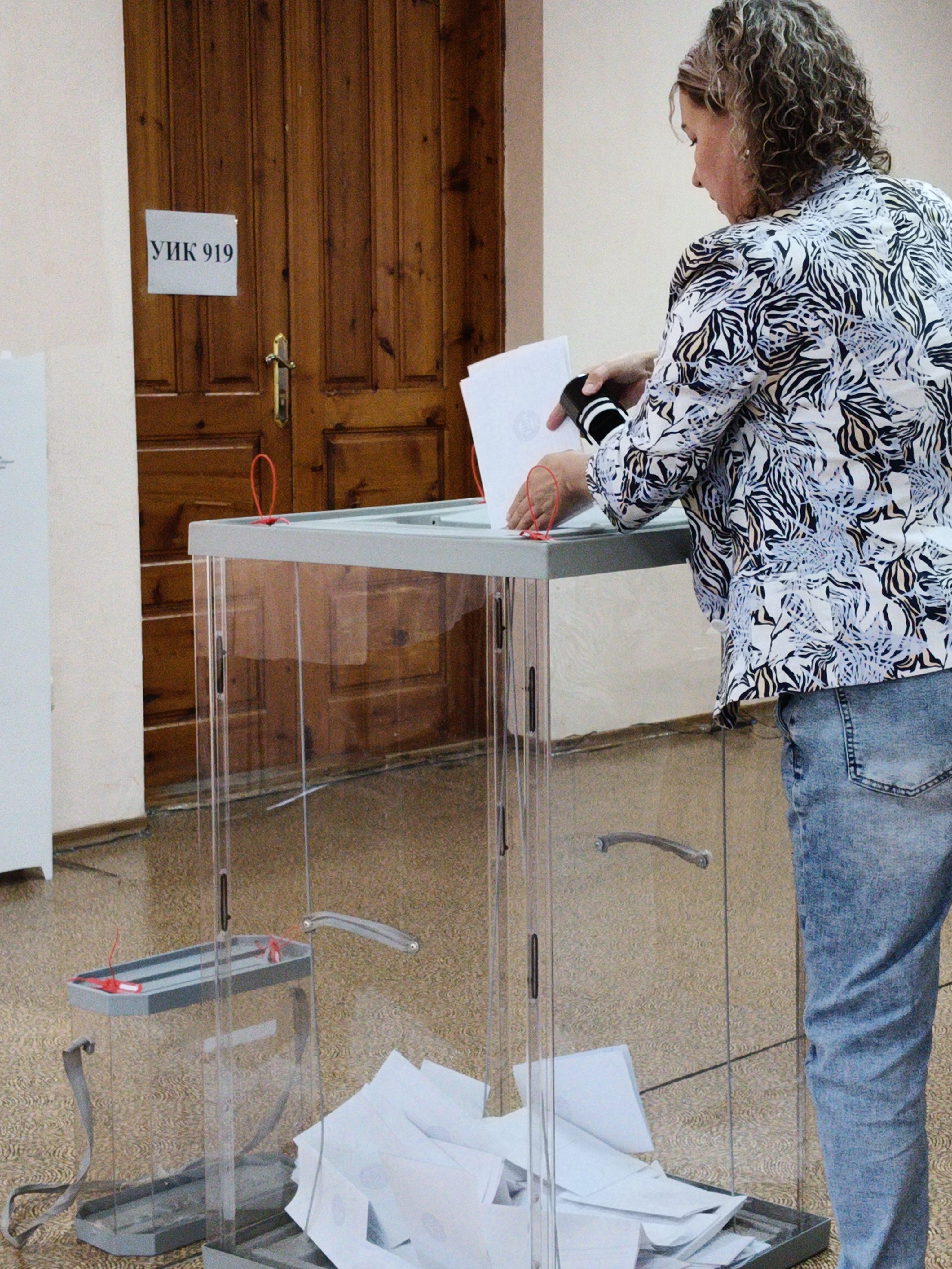 Сообщение наблюдателя — УИК №919, Красноярский край