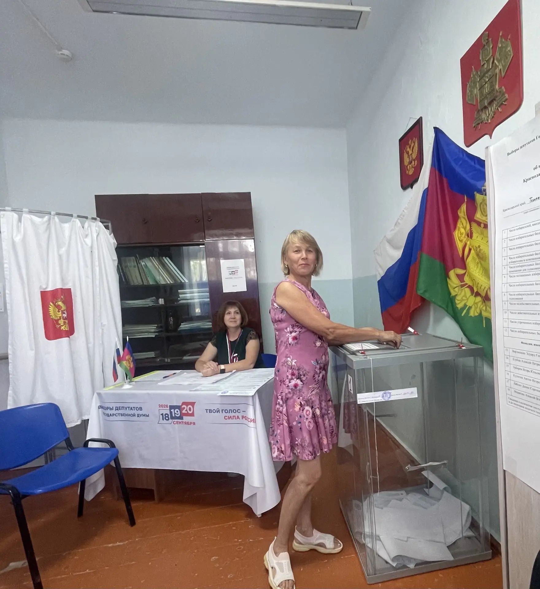 Сообщение — УИК №4836, Краснодарский край