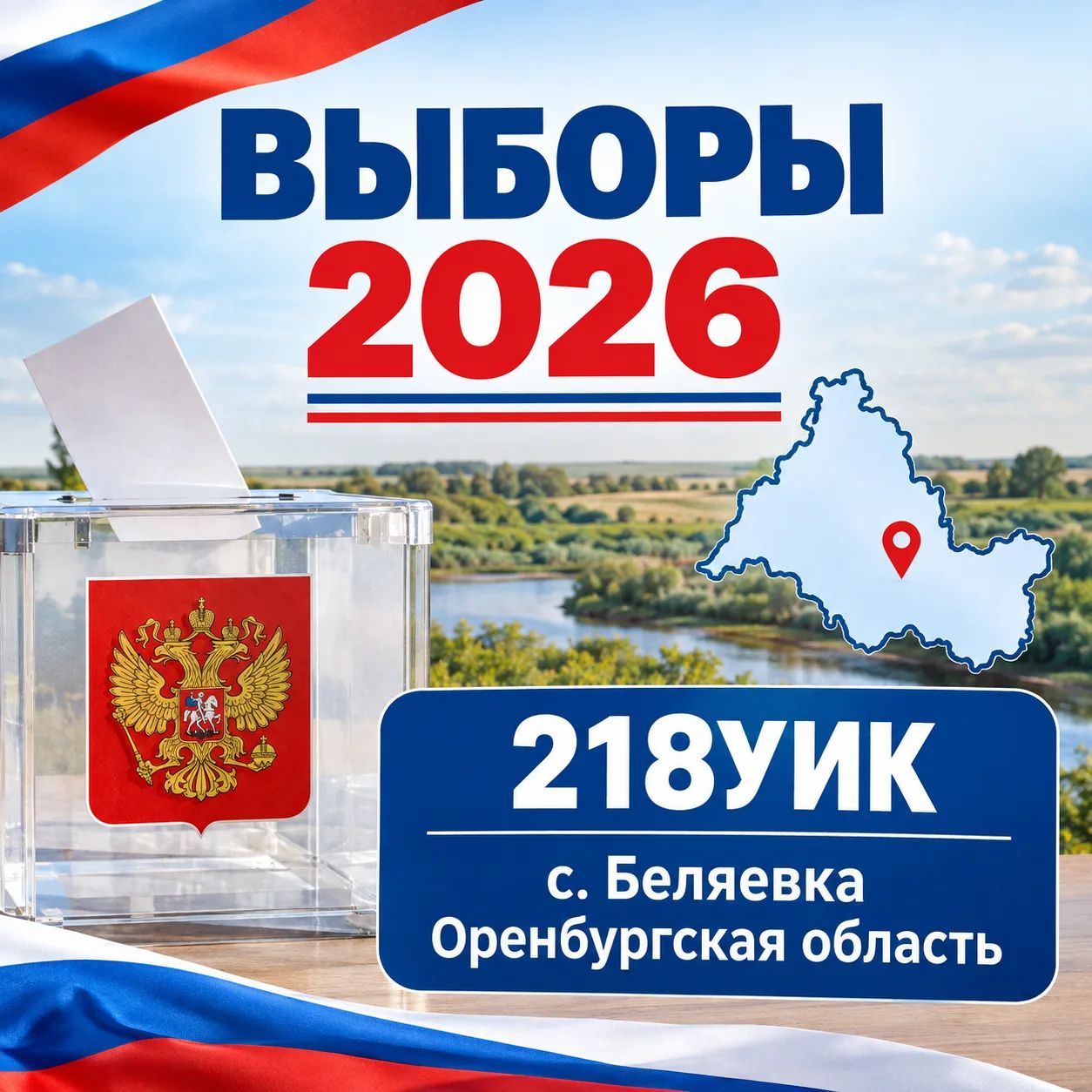Сообщение — УИК №218, Оренбургская область