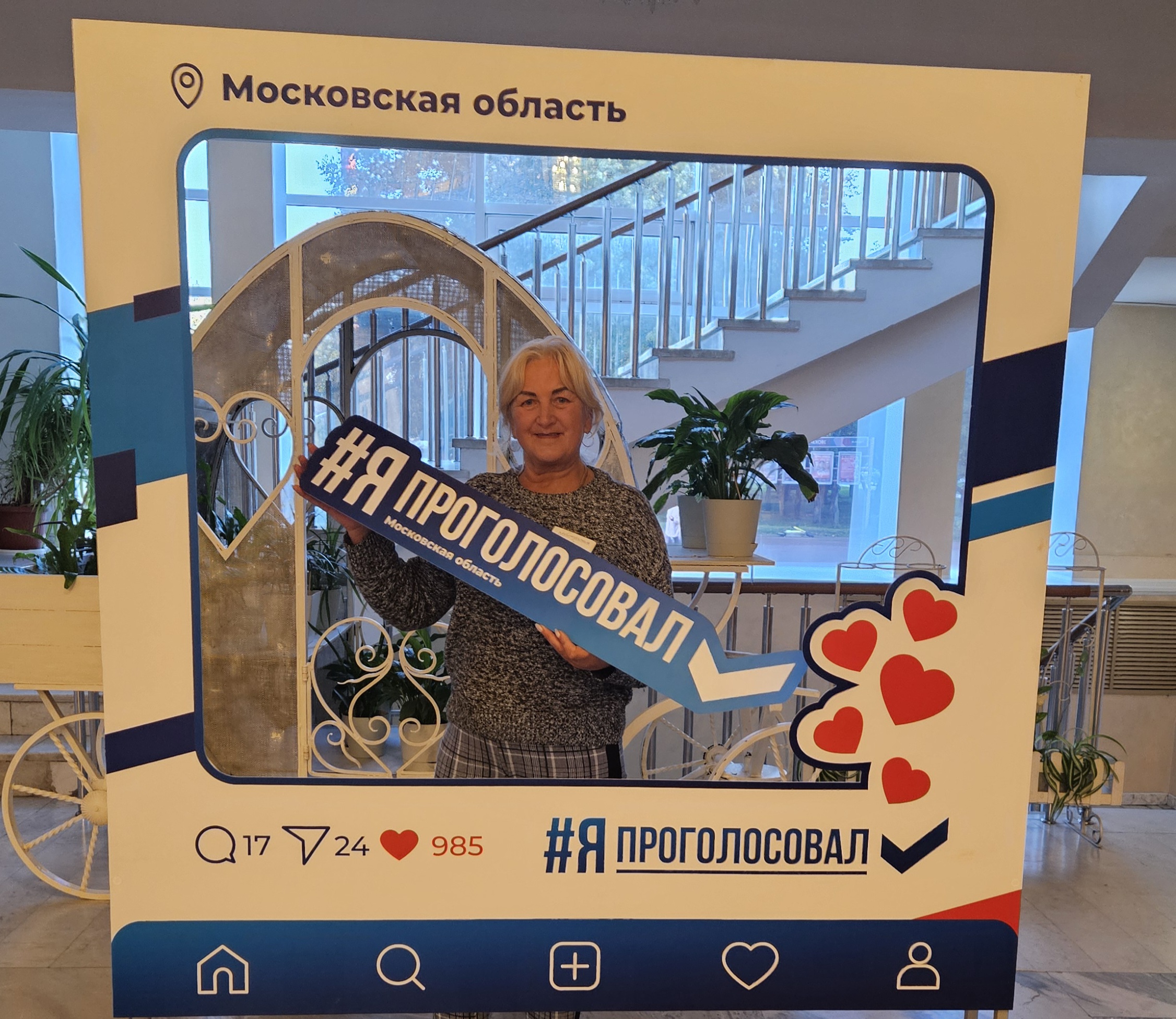 Сообщение — УИК №3243, Московская область
