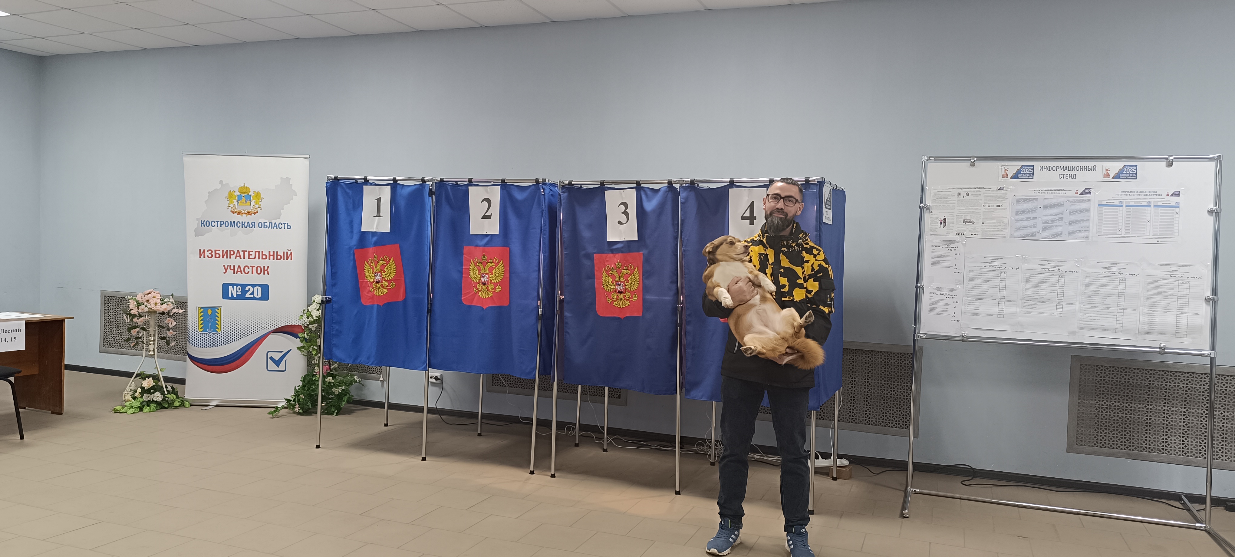 Сообщение наблюдателя — УИК №20, Костромская область
