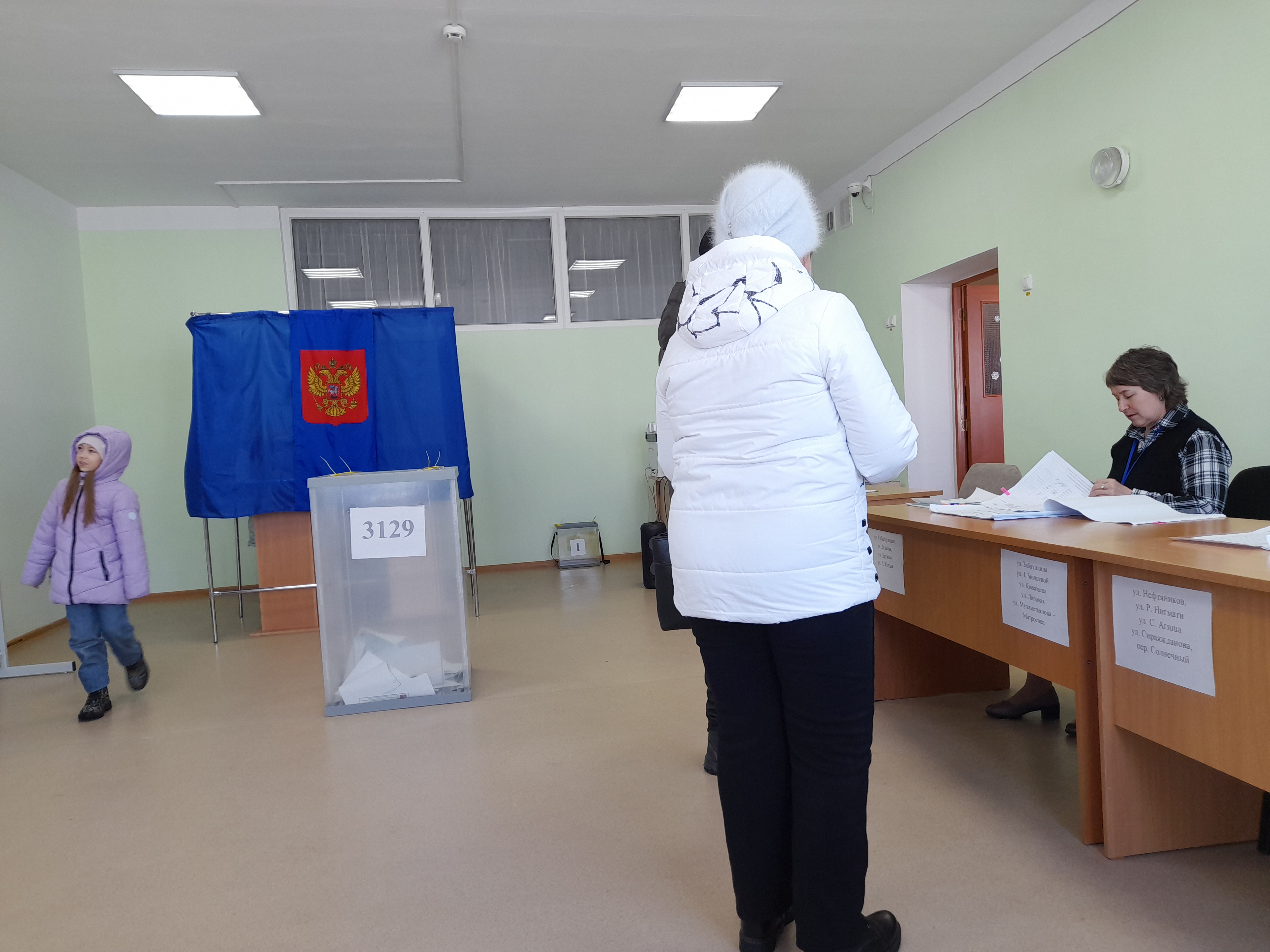 Сообщение наблюдателя — УИК №3129, Республика Башкортостан