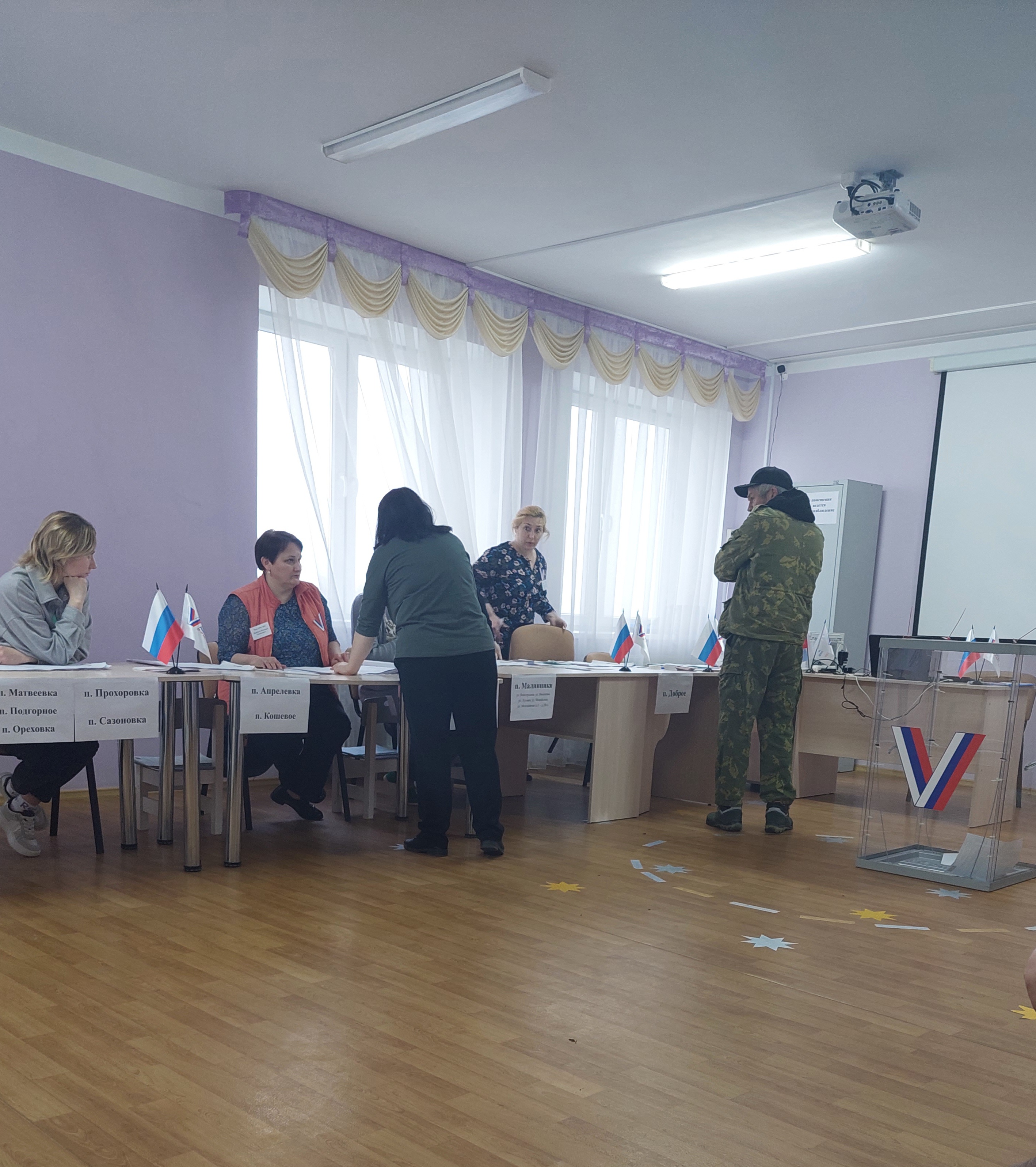 Сообщение наблюдателя — УИК №94, Калининградская область
