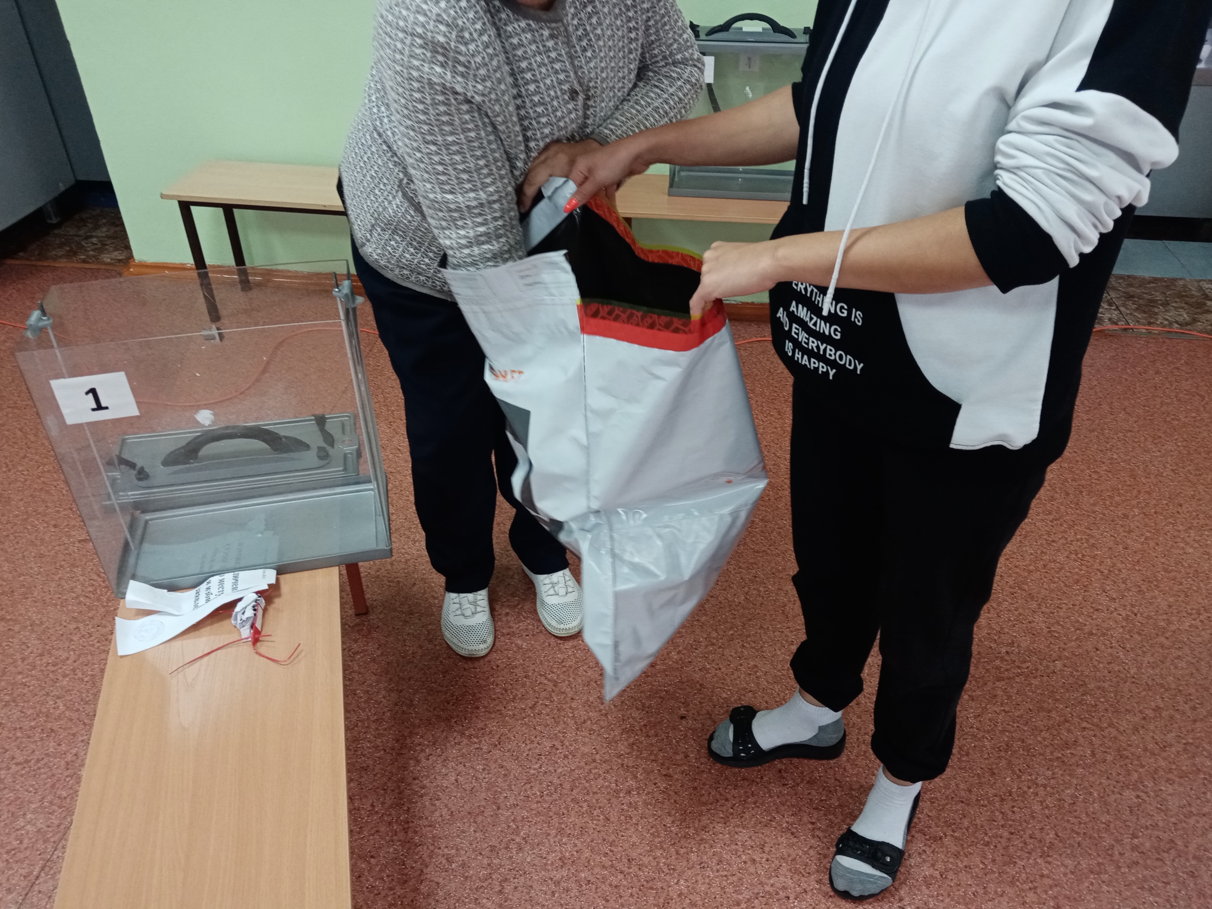 Сообщение наблюдателя — УИК №524, Иркутская область