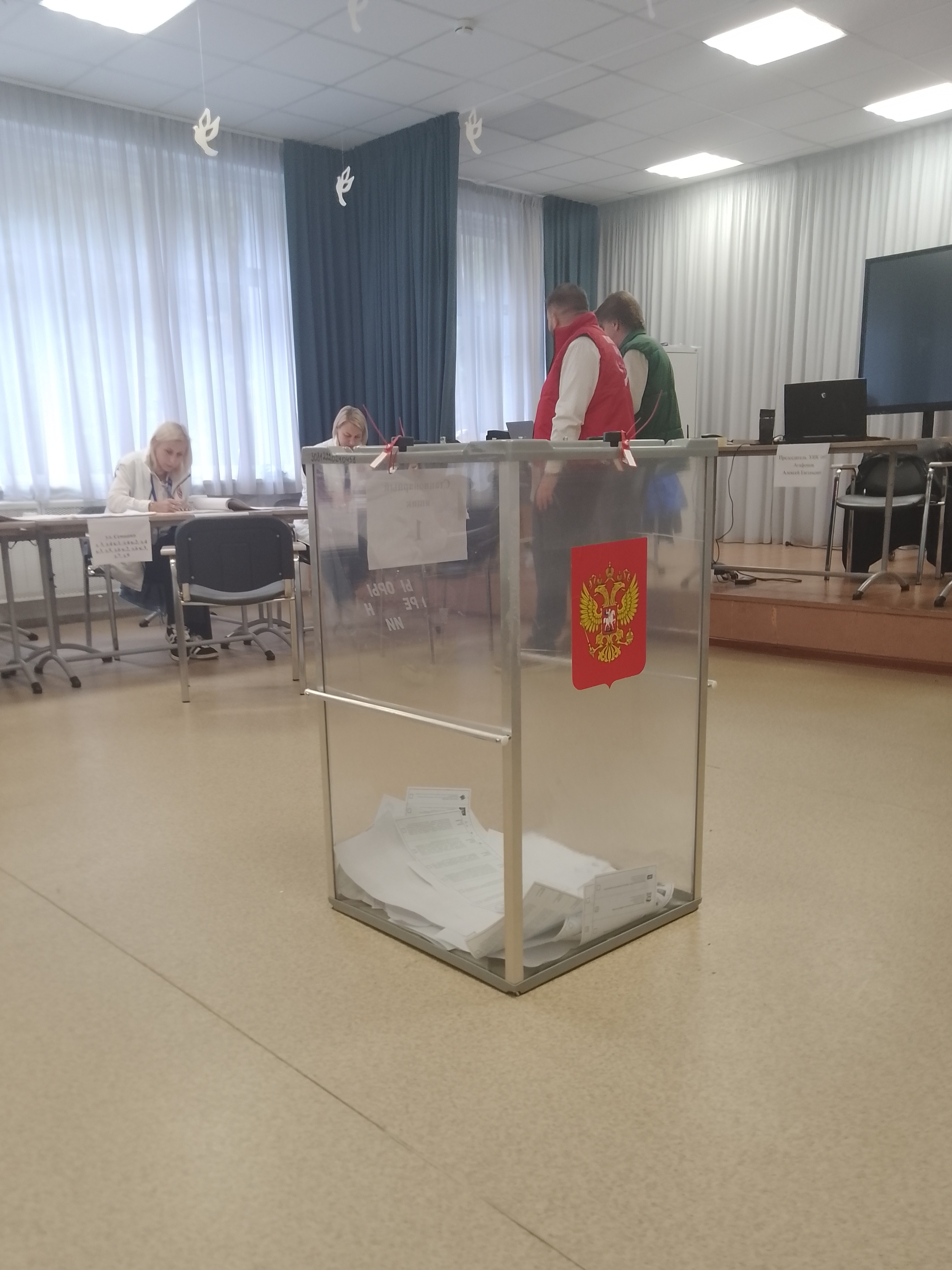 Сообщение — УИК №1693, Московская область