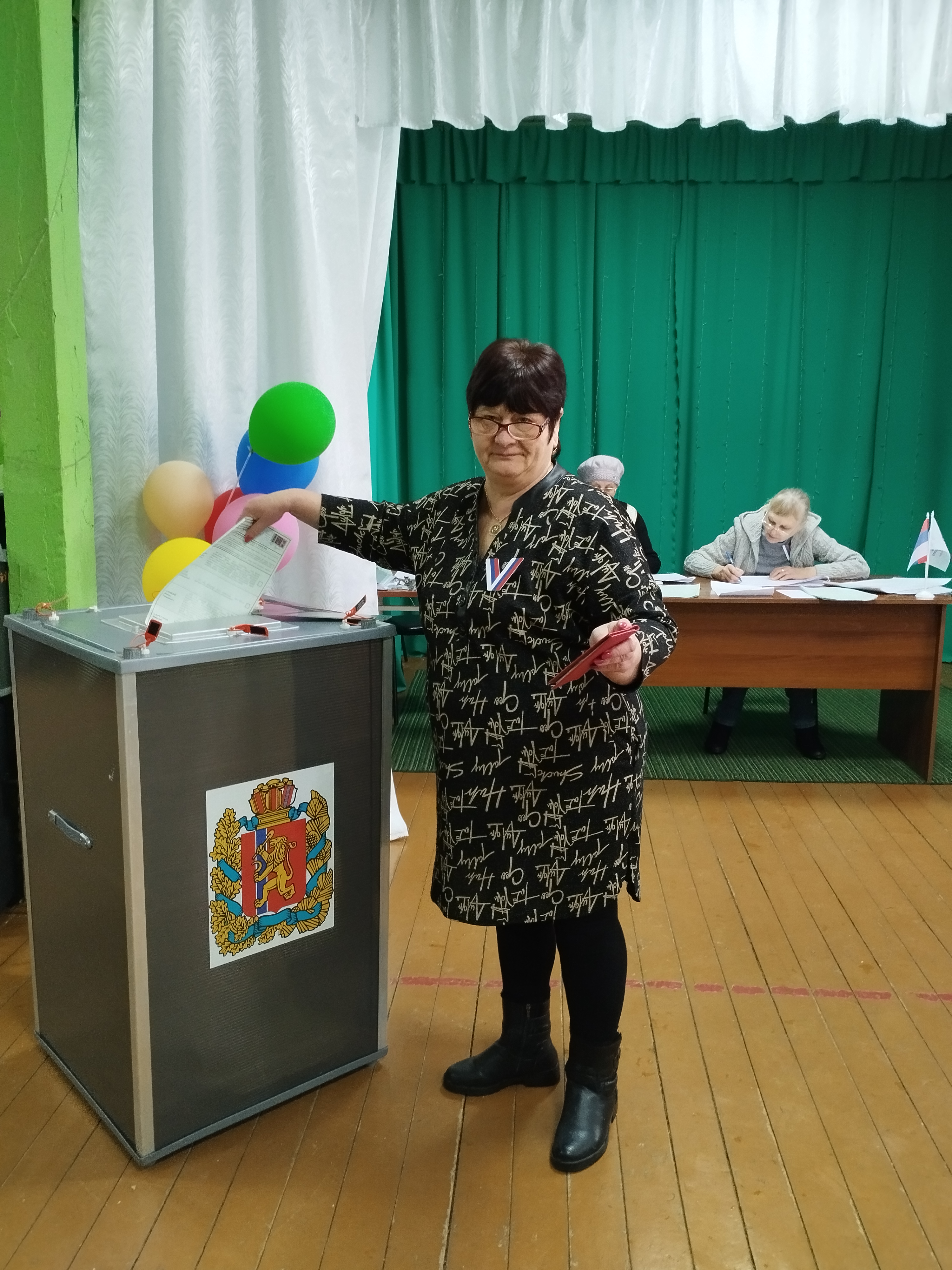 Сообщение наблюдателя — УИК №1141, Красноярский край