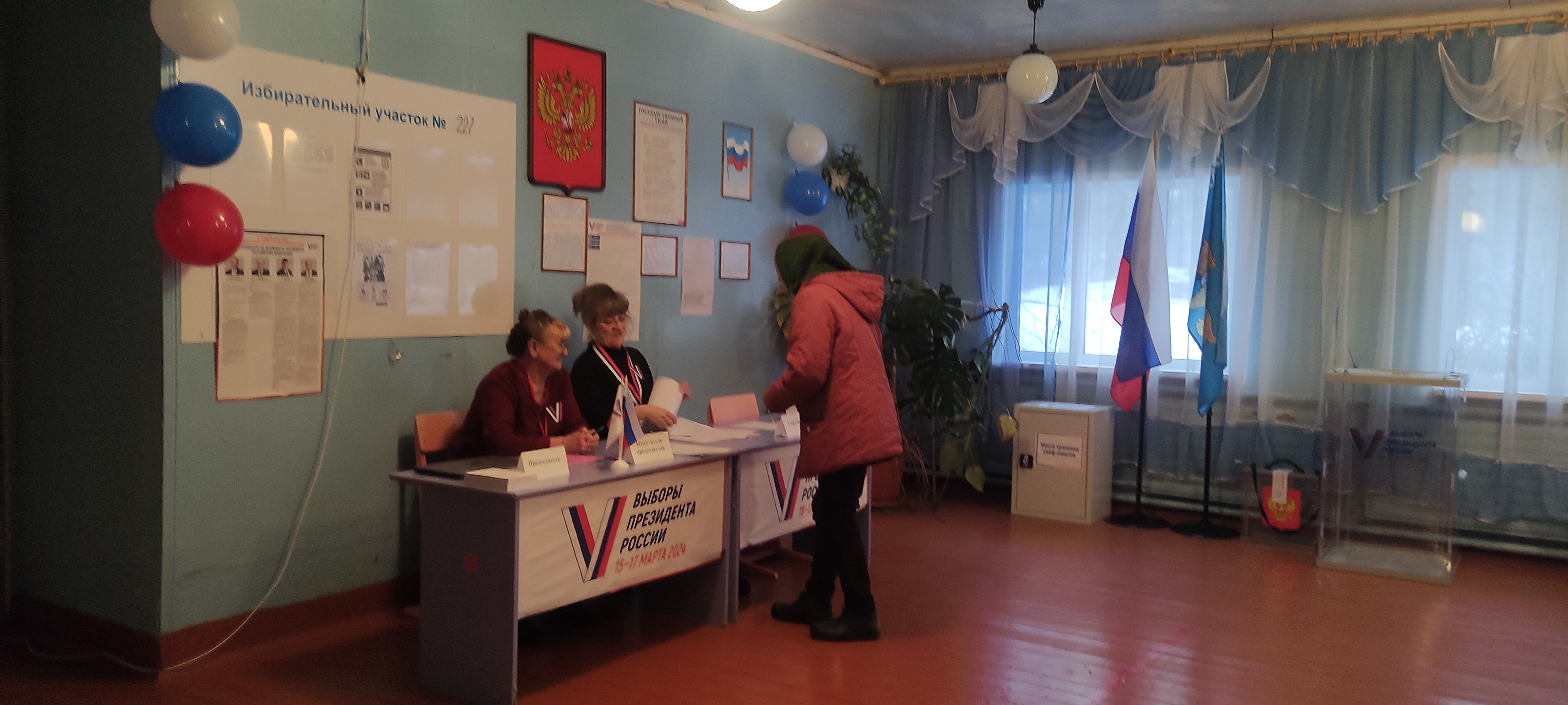 Сообщение наблюдателя — УИК №227, Псковская область