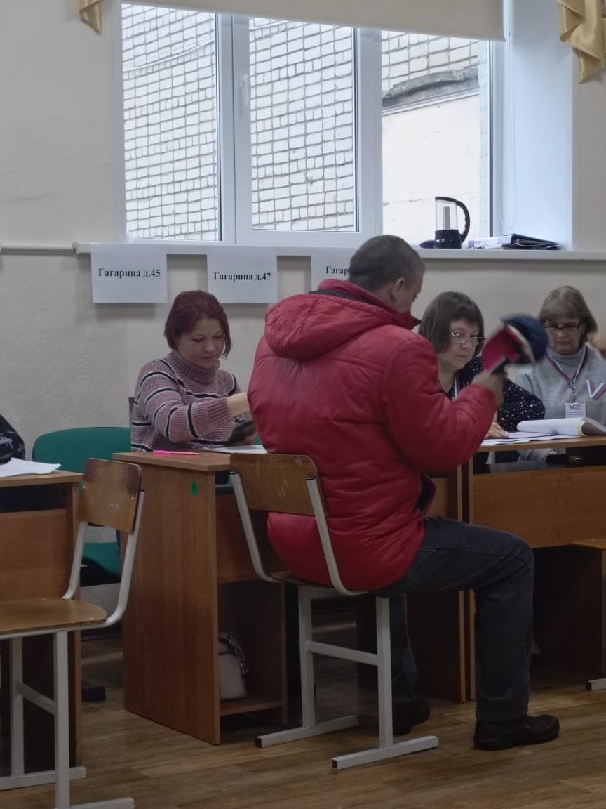 Сообщение наблюдателя — УИК №301, Курская область