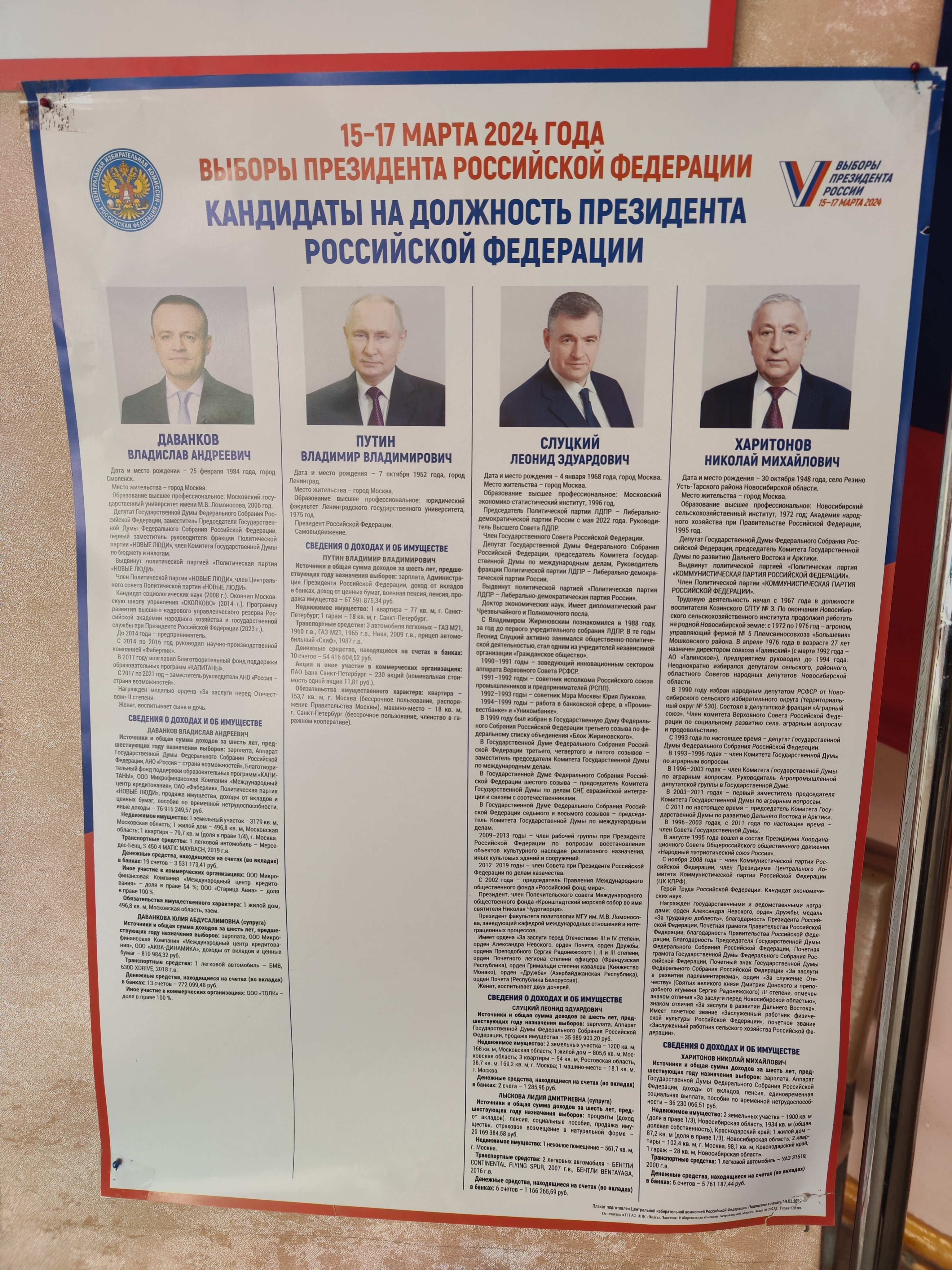 Сообщение наблюдателя — УИК №1210, Астраханская область