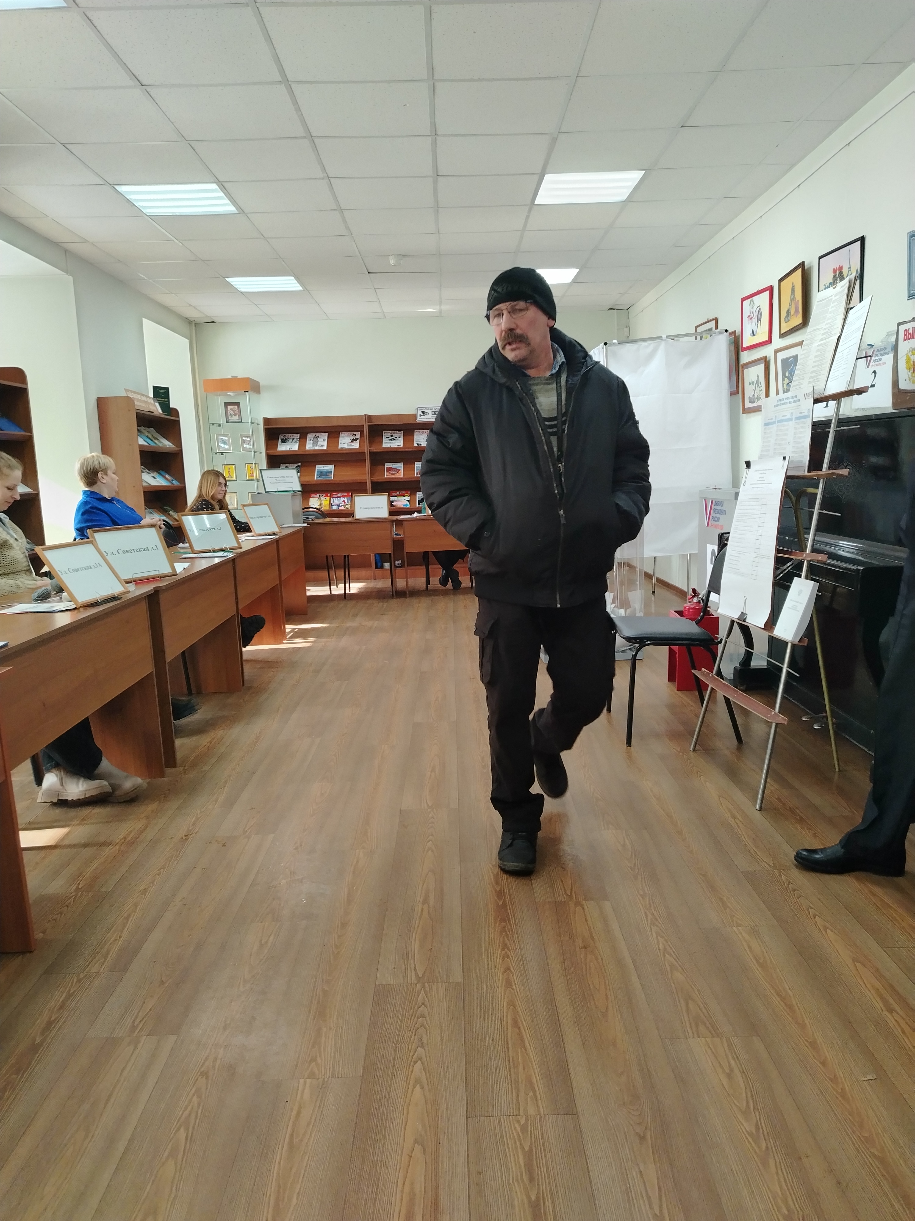 Сообщение наблюдателя — УИК №3421, Московская область