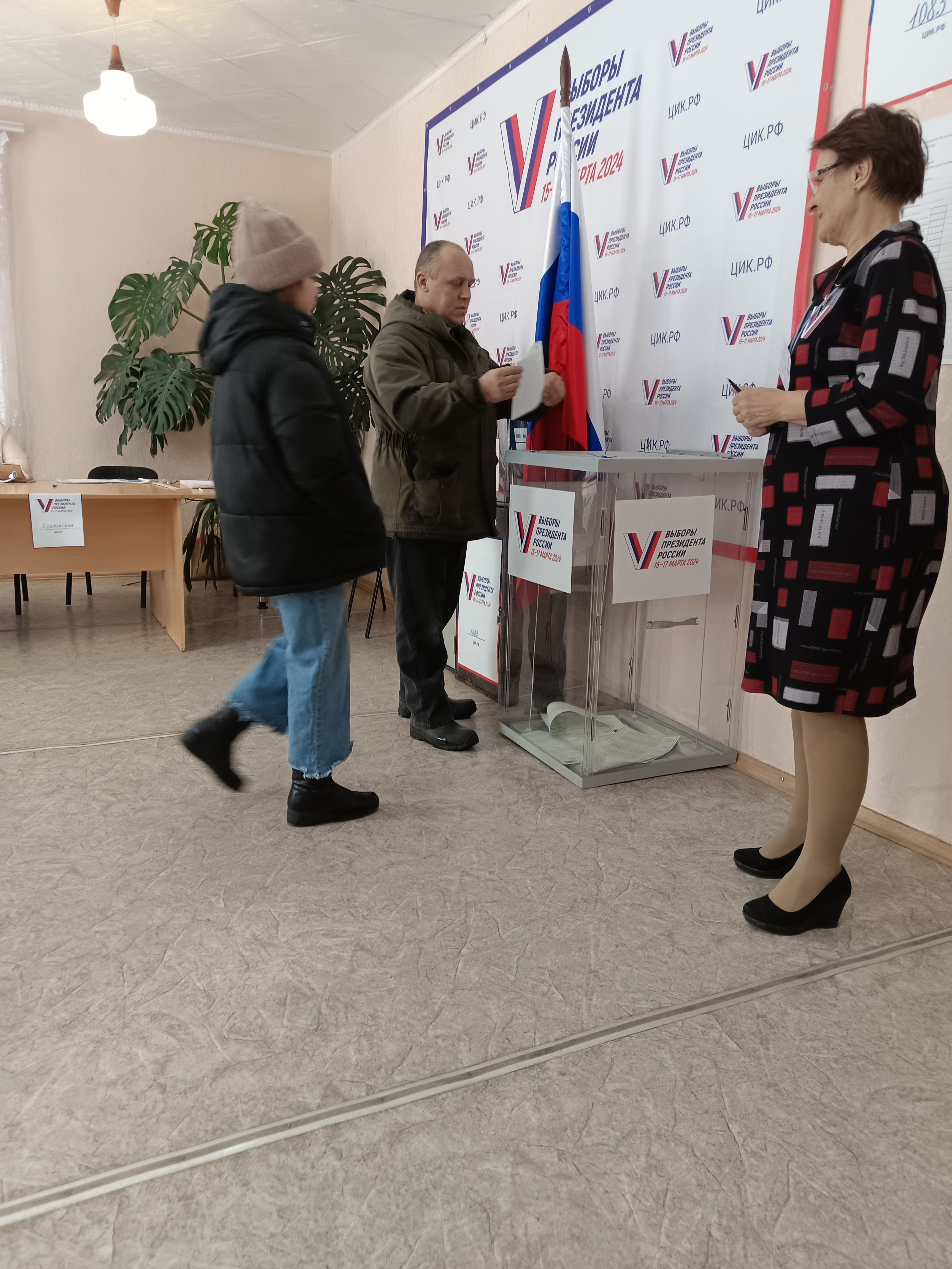 Сообщение наблюдателя — УИК №1083, Красноярский край