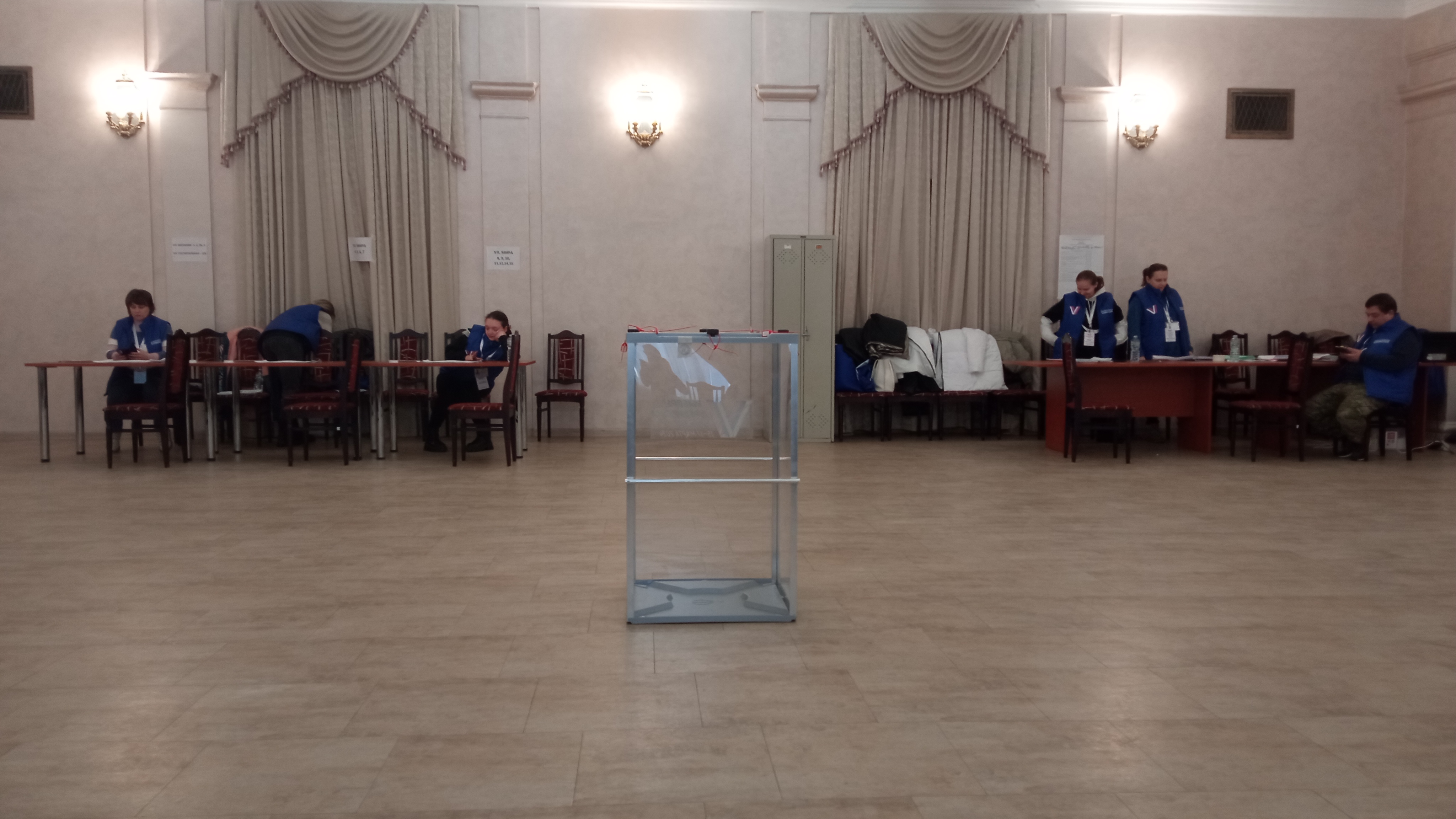 Сообщение наблюдателя — УИК №4045, Московская область