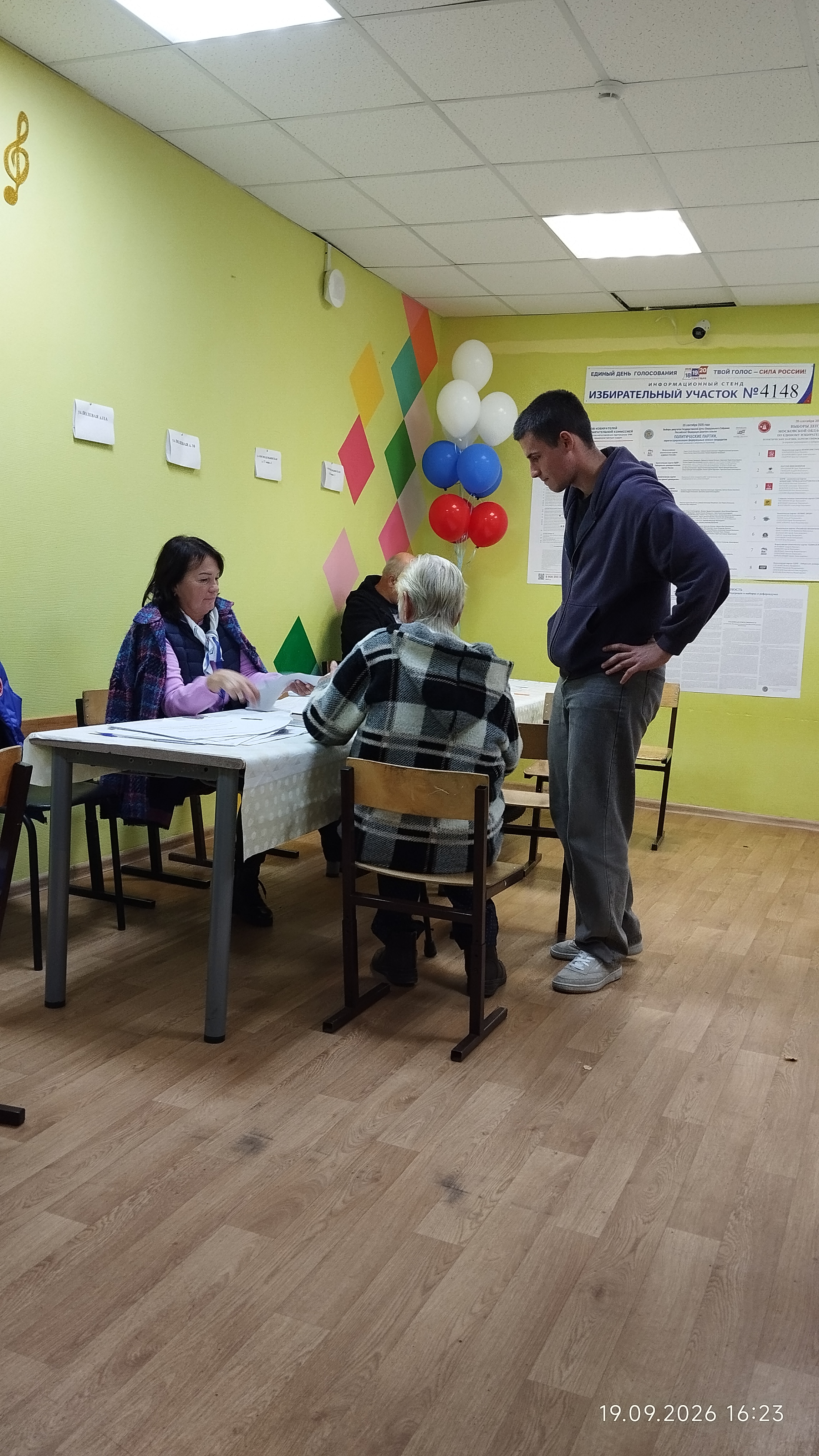 Сообщение — УИК №4148, Московская область