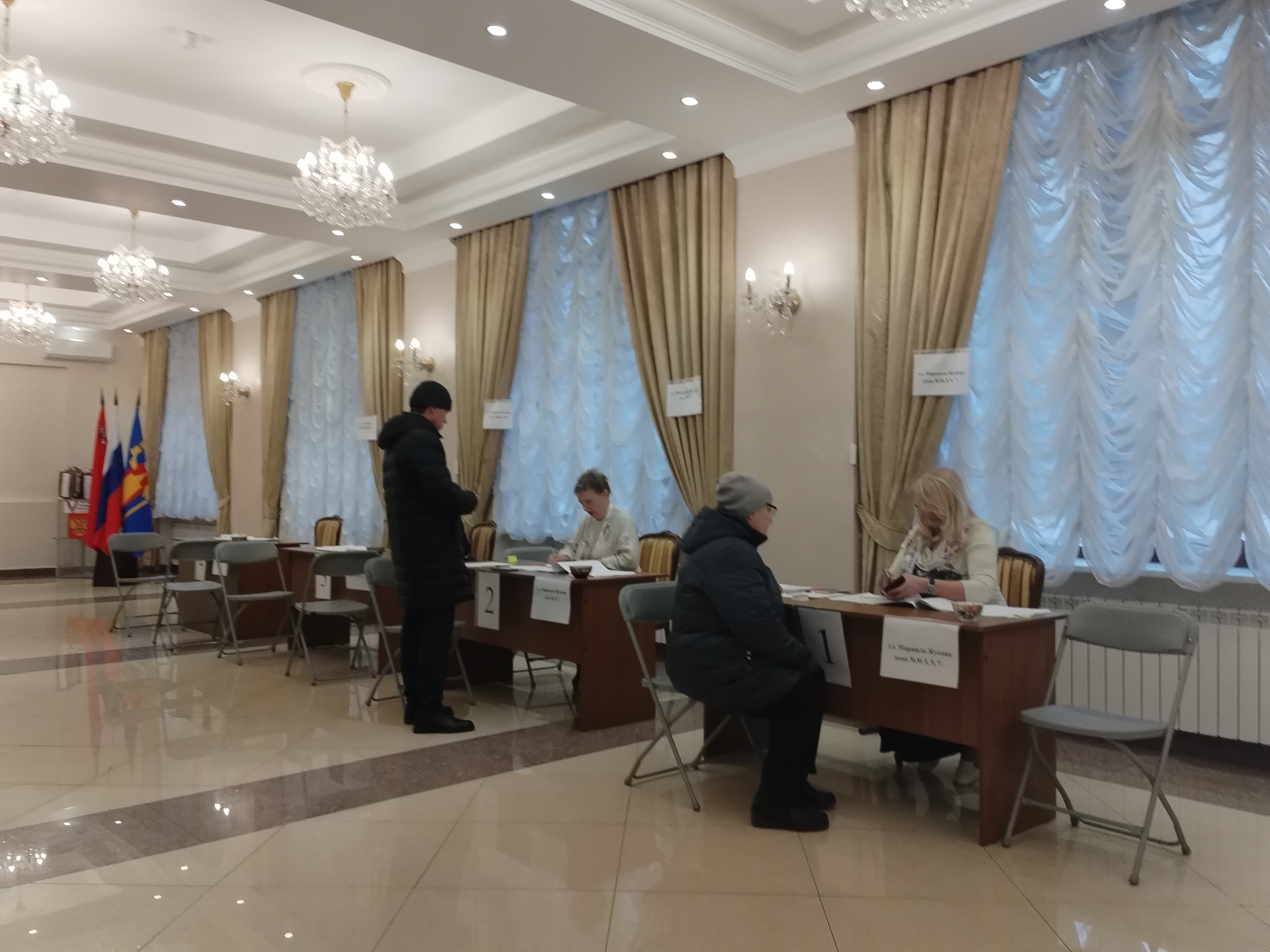 Сообщение наблюдателя — УИК №214, Московская область