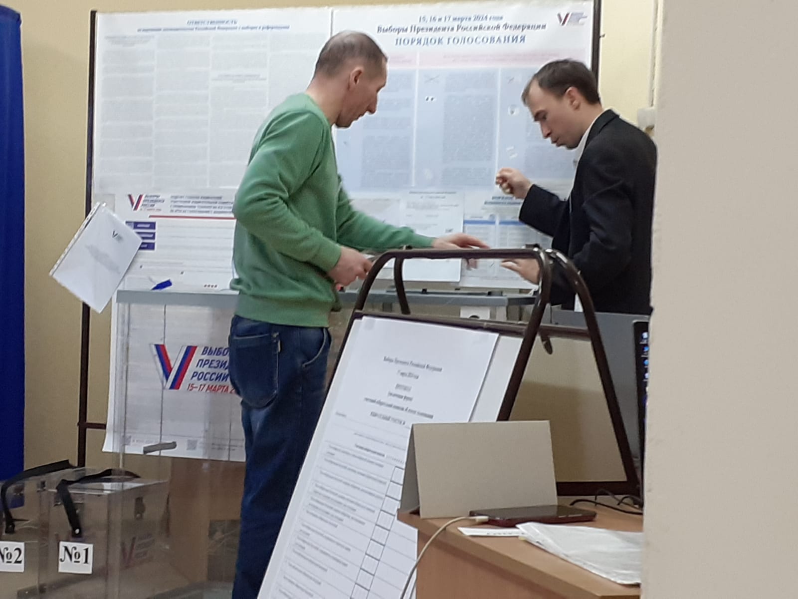Сообщение наблюдателя — УИК №1127, Омская область