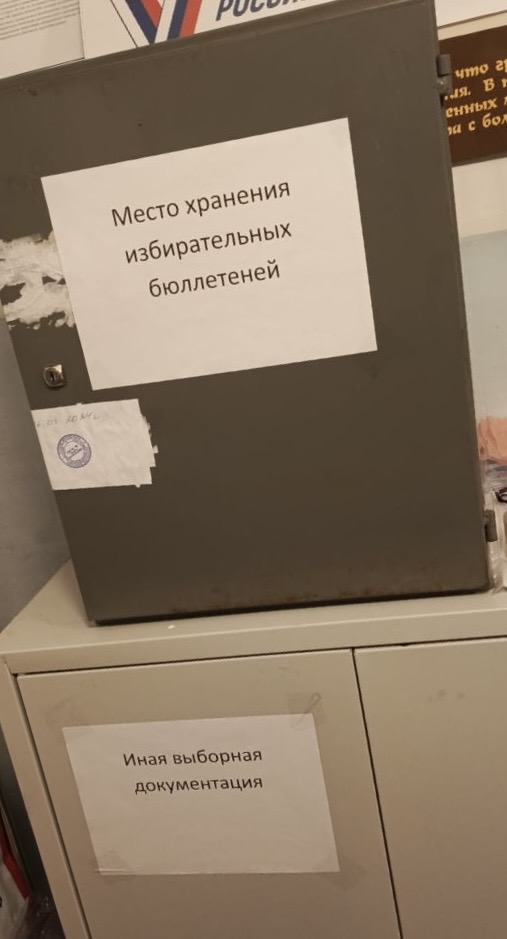 Сообщение наблюдателя — УИК №3453, Воронежская область