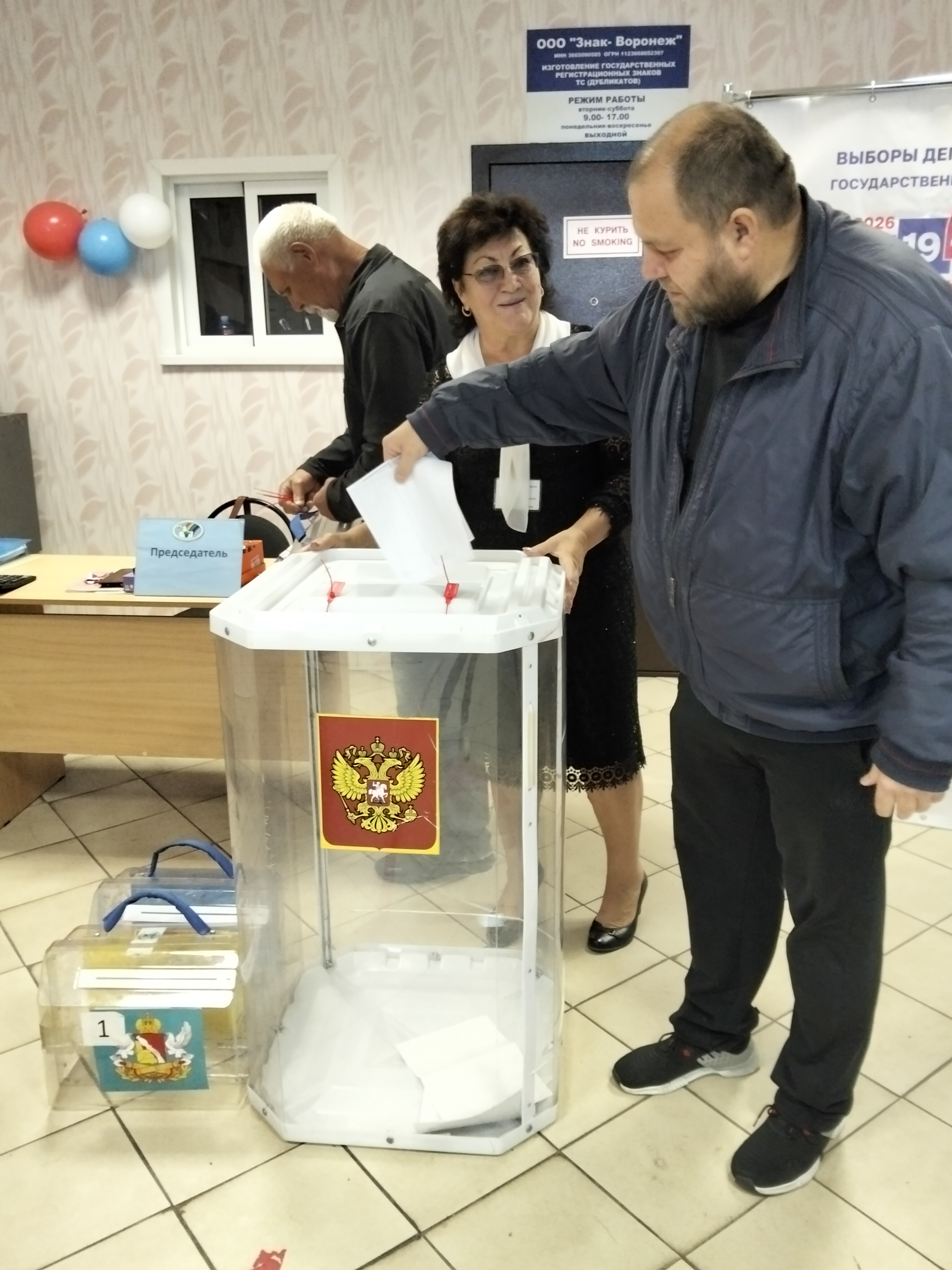 Сообщение — УИК №3935, Воронежская область