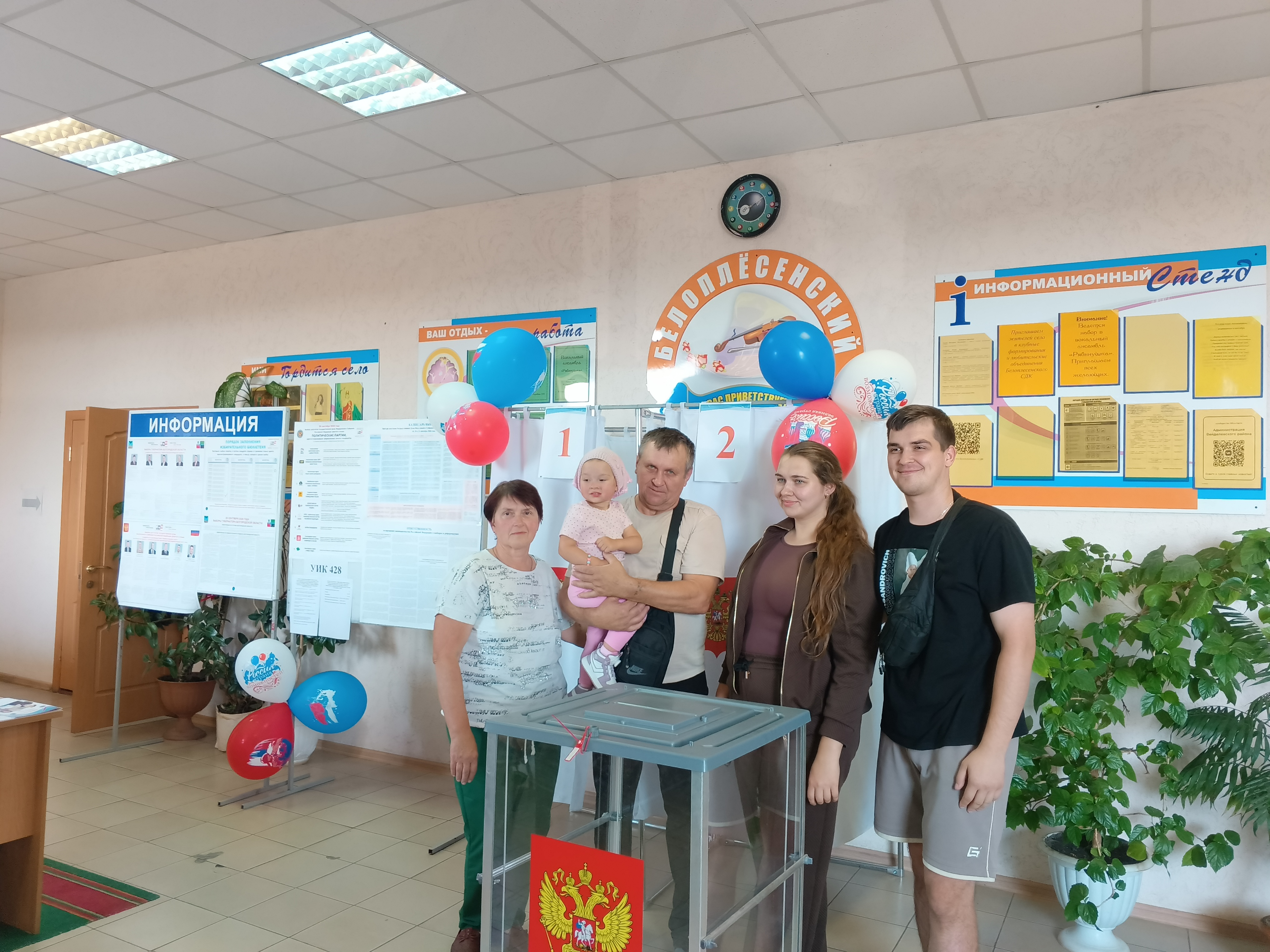 Сообщение — УИК №428, Белгородская область