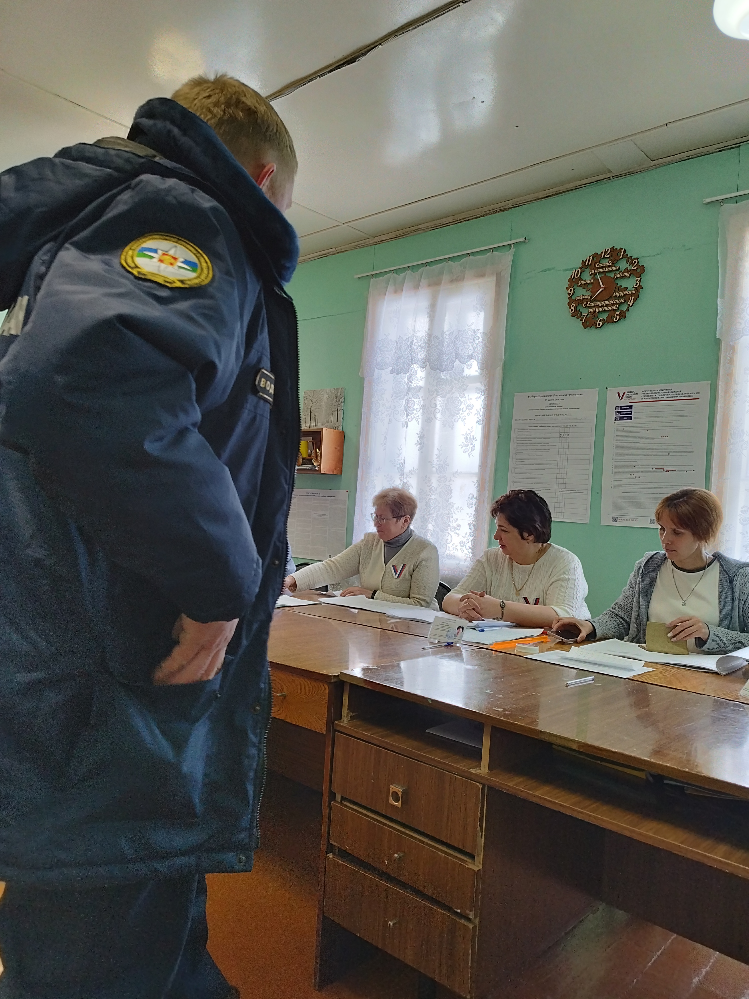 Сообщение наблюдателя — УИК №168, Республика Коми