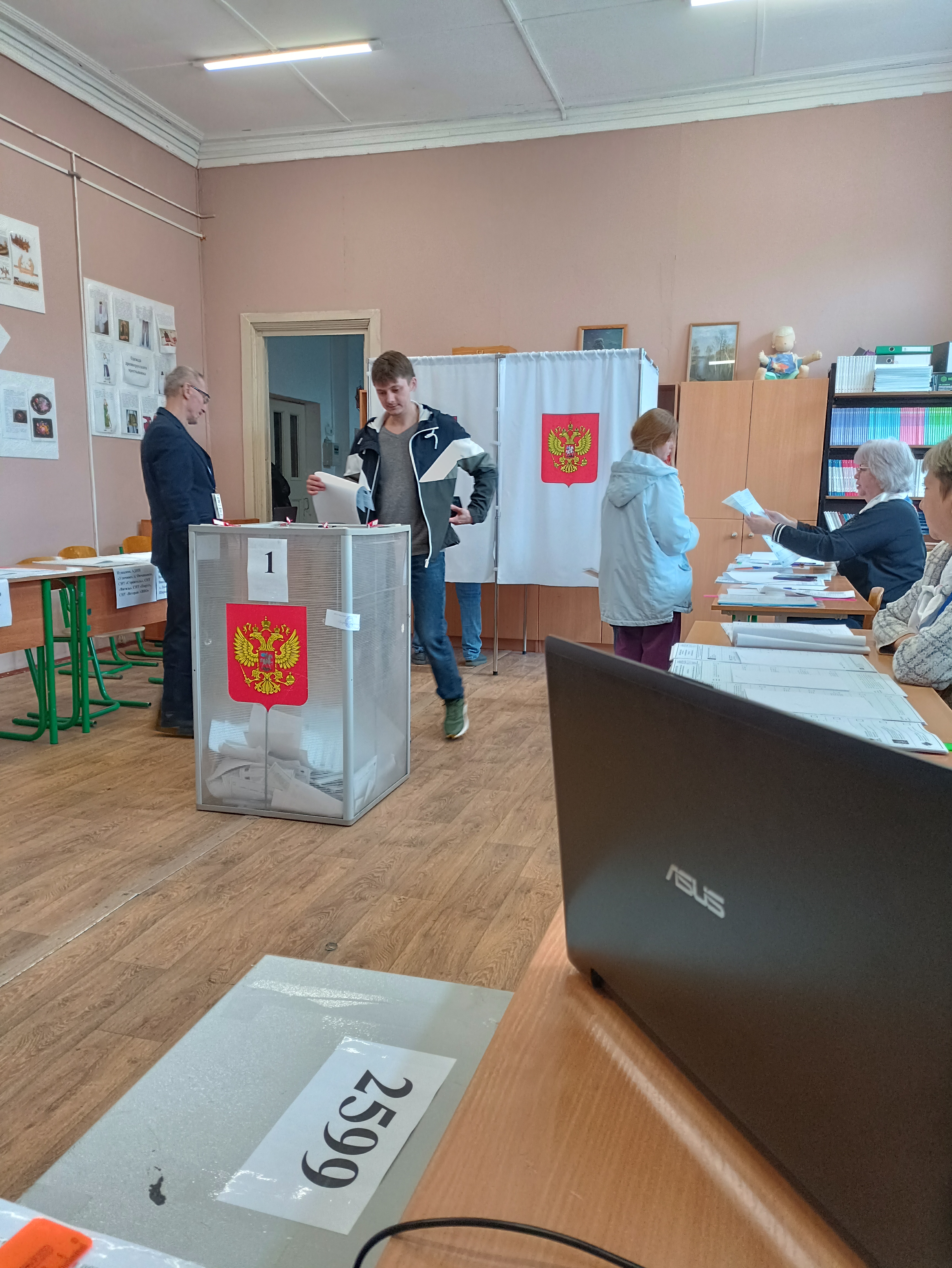 Сообщение — УИК №2599, Московская область