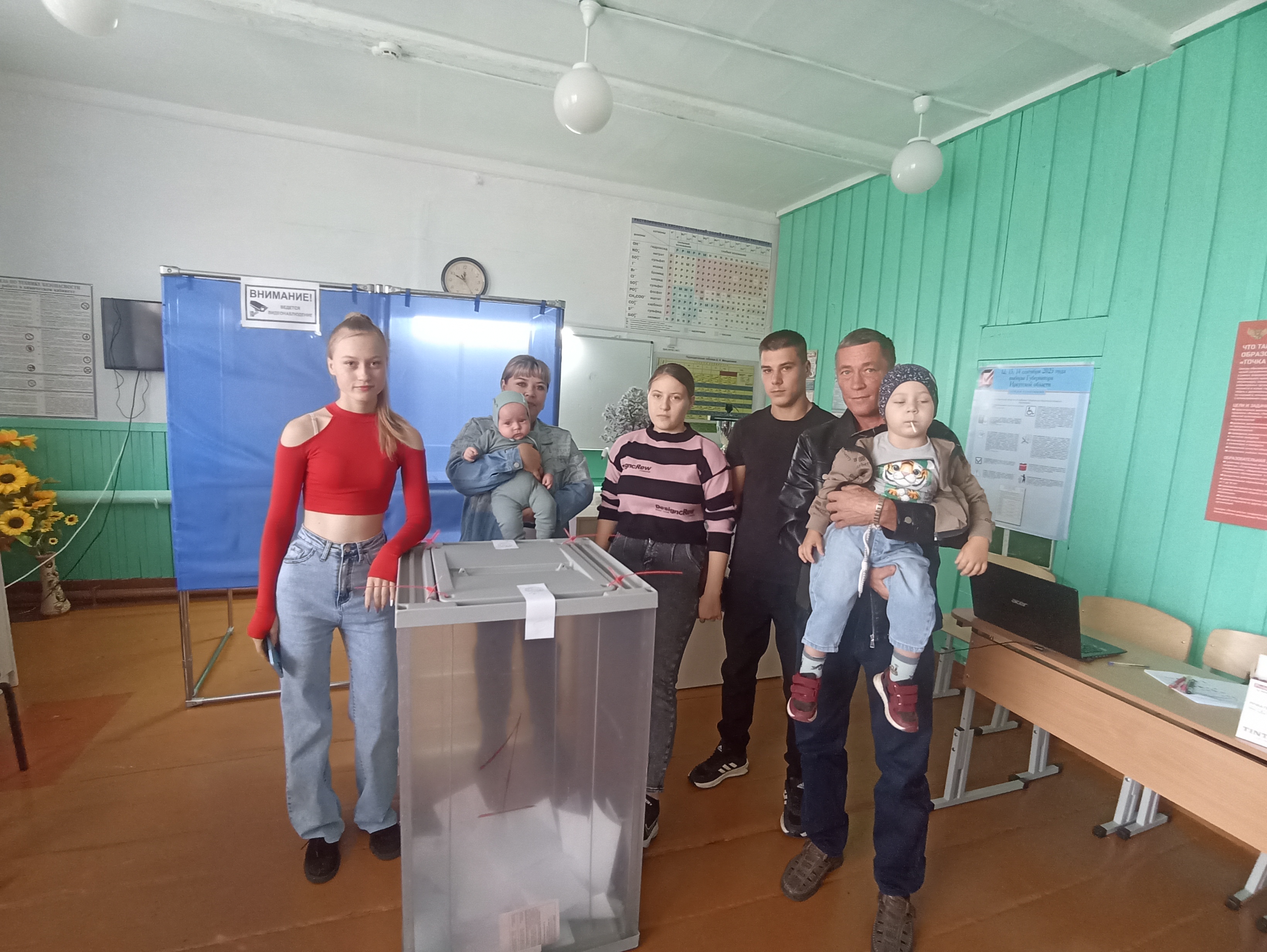 Сообщение наблюдателя — УИК №1475, Иркутская область