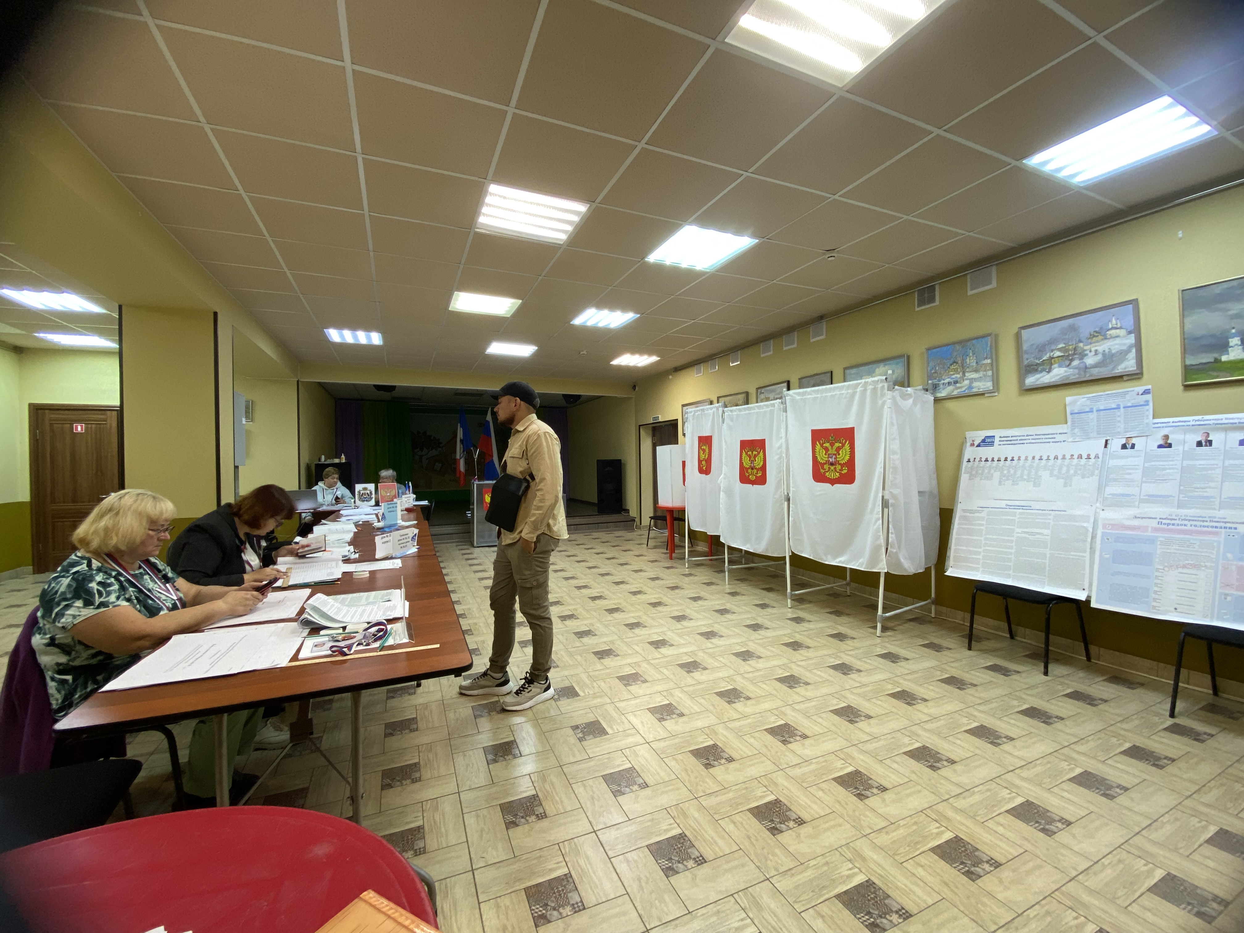 Сообщение наблюдателя — УИК №1237, Новгородская область