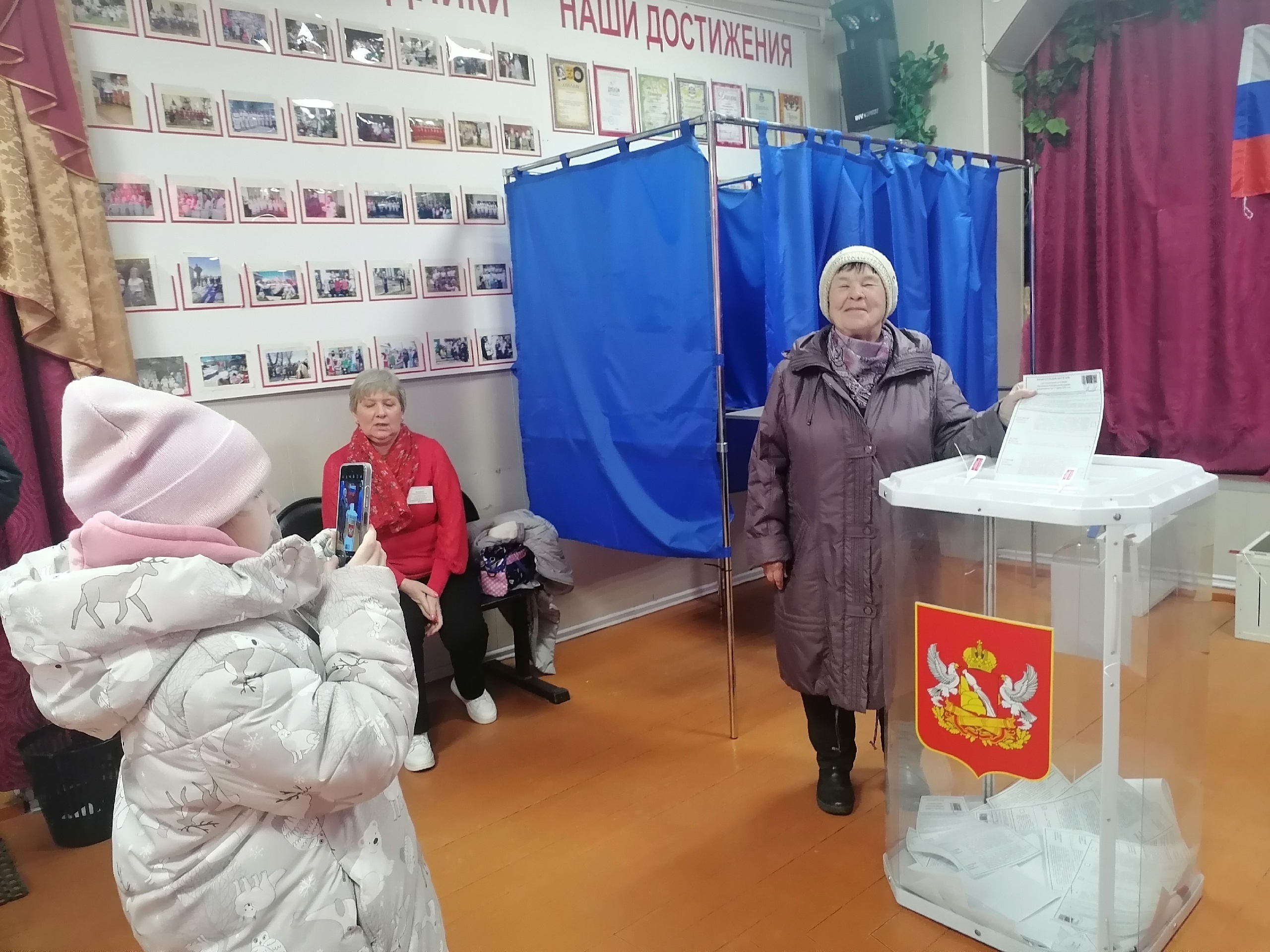 Сообщение наблюдателя — УИК №3221, Воронежская область