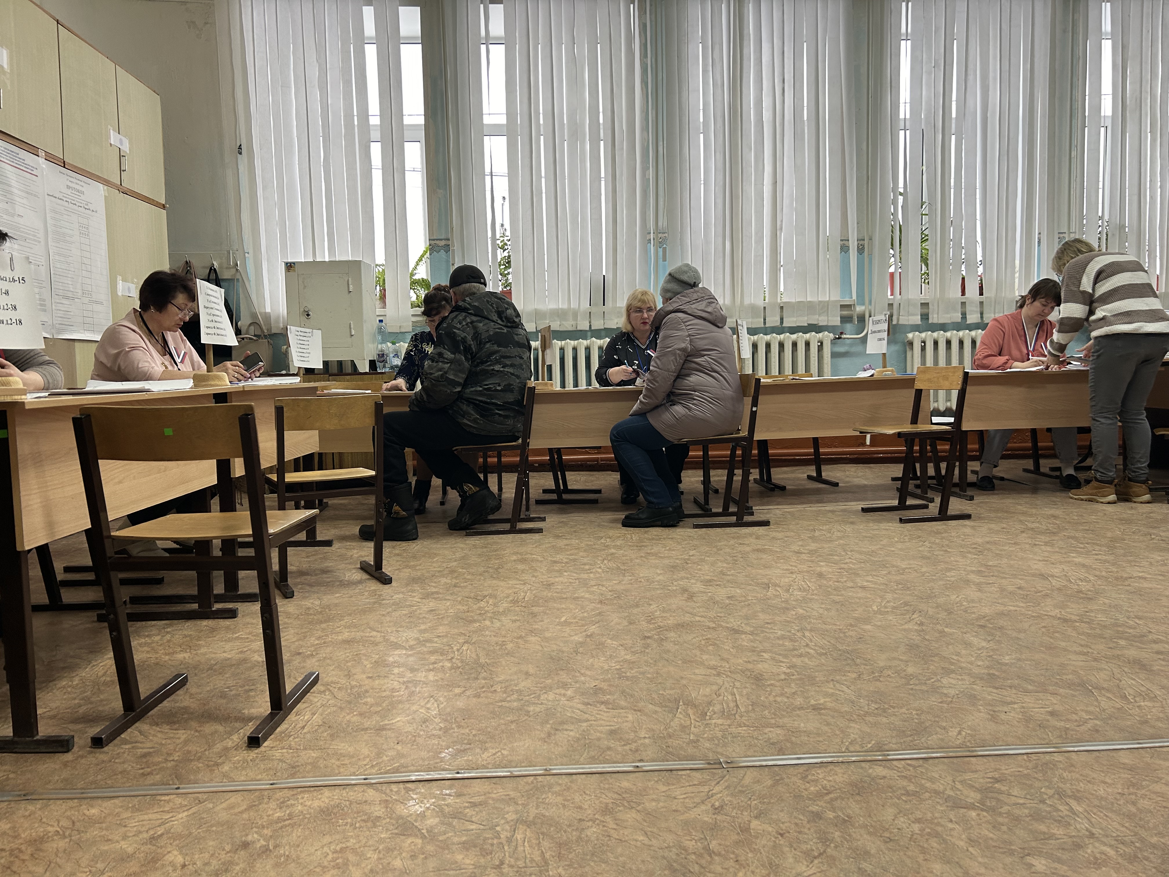 Сообщение наблюдателя — УИК №1213, Саратовская область