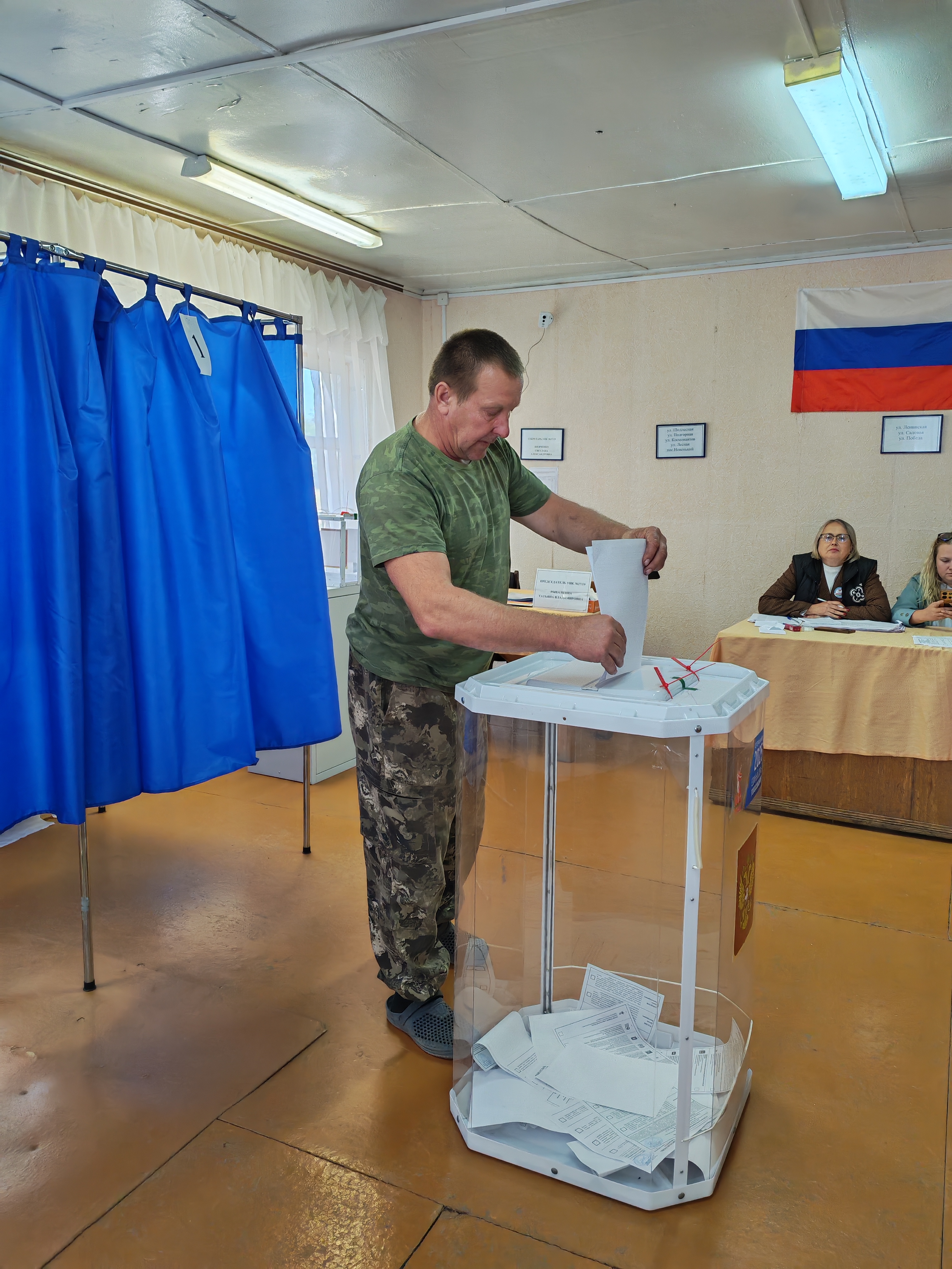 Сообщение наблюдателя — УИК №2719, Воронежская область