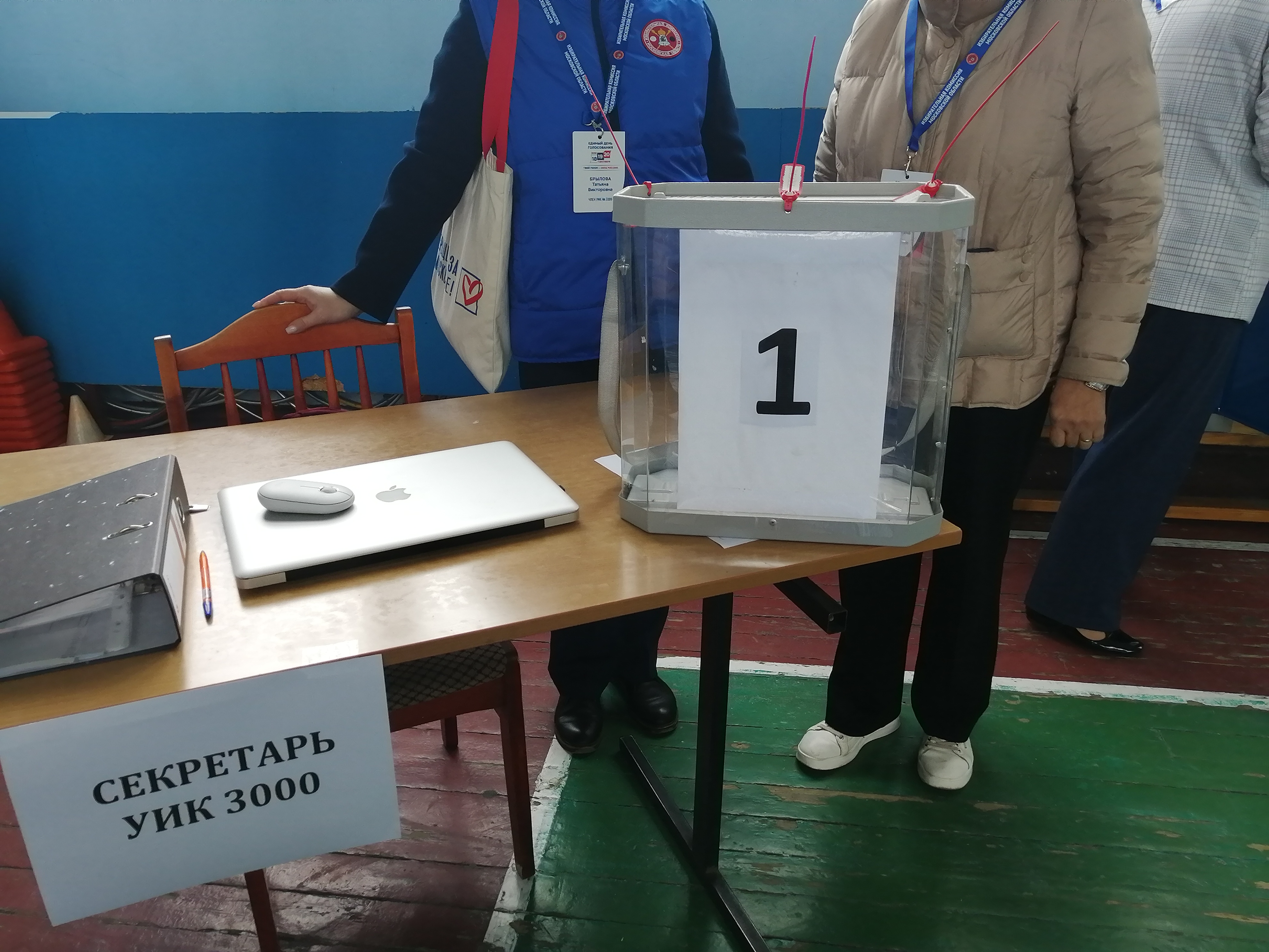 Сообщение — УИК №3000, Московская область