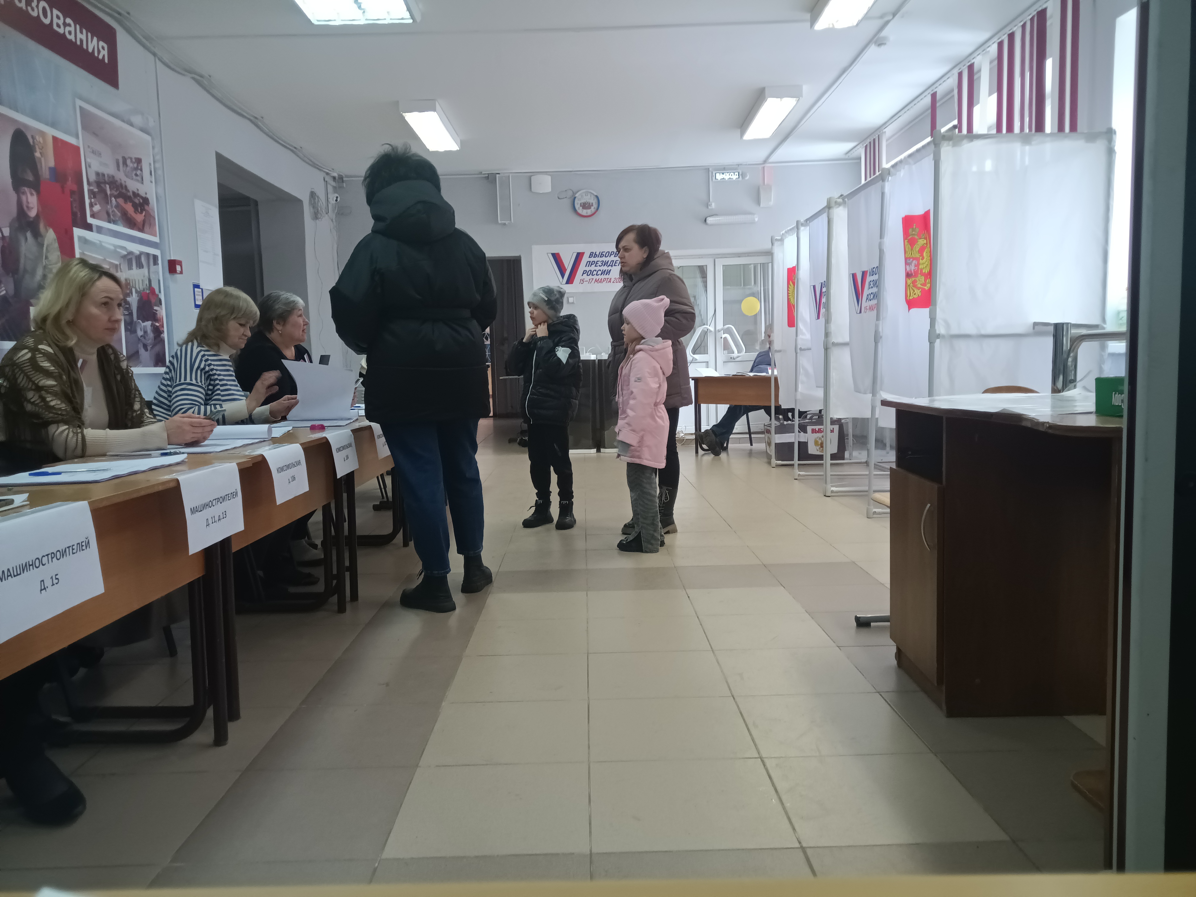 Сообщение наблюдателя — УИК №735, Владимирская область
