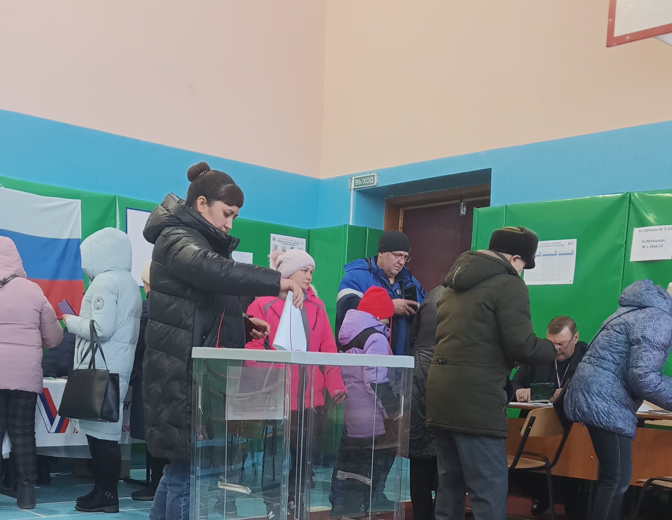 Сообщение наблюдателя — УИК №1722, Омская область