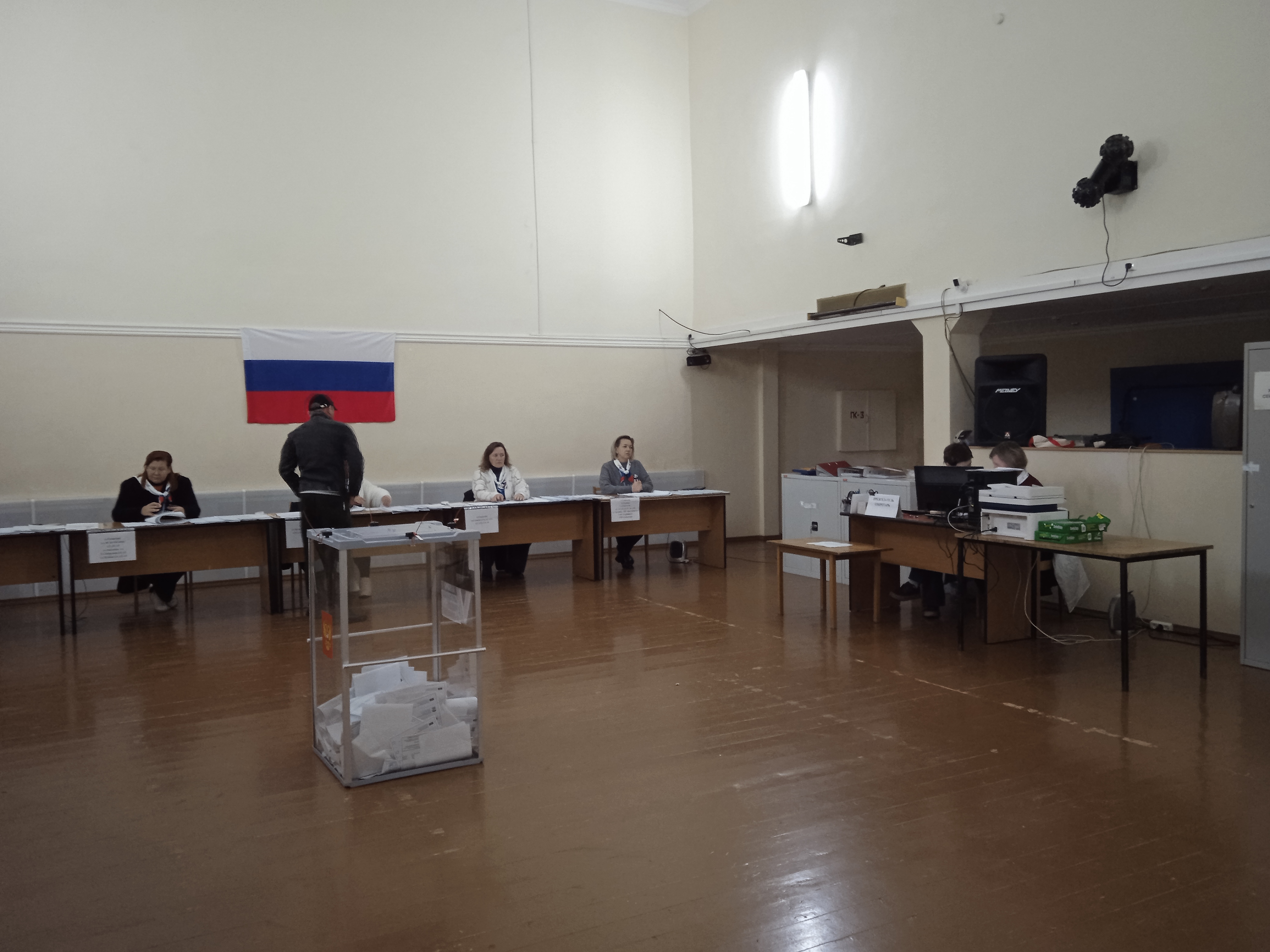Сообщение — УИК №2868, Московская область