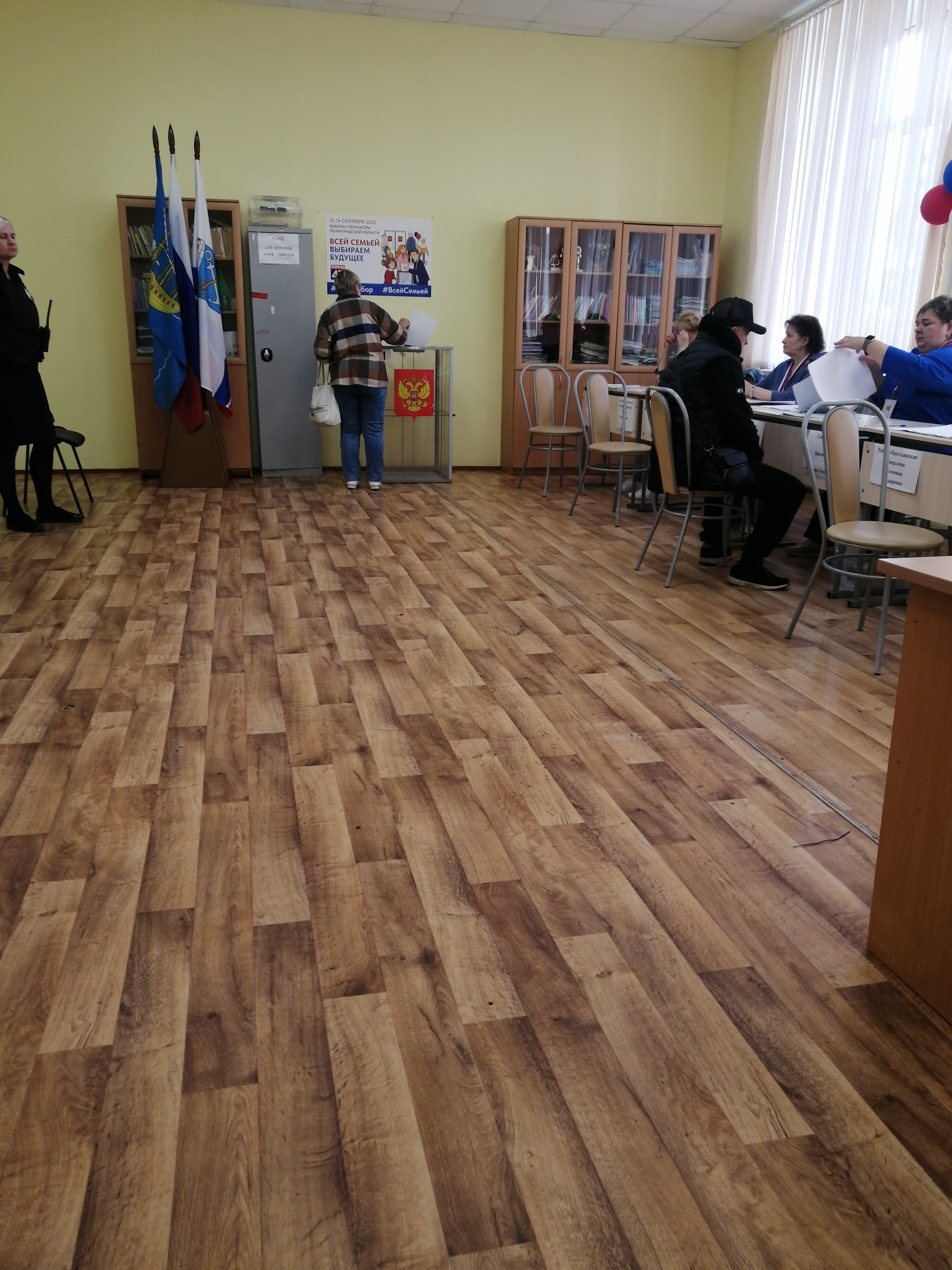 Сообщение наблюдателя — УИК №604, Ленинградская область